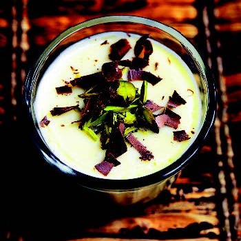 Hvid chokolademousse, nem opskrift på hvid chokolademousse