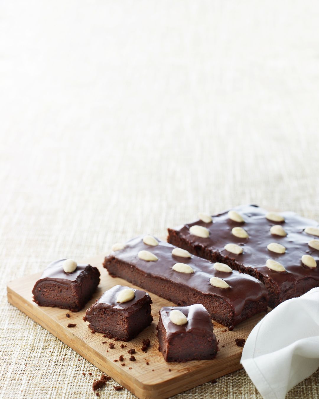 Chokoladekage med banan