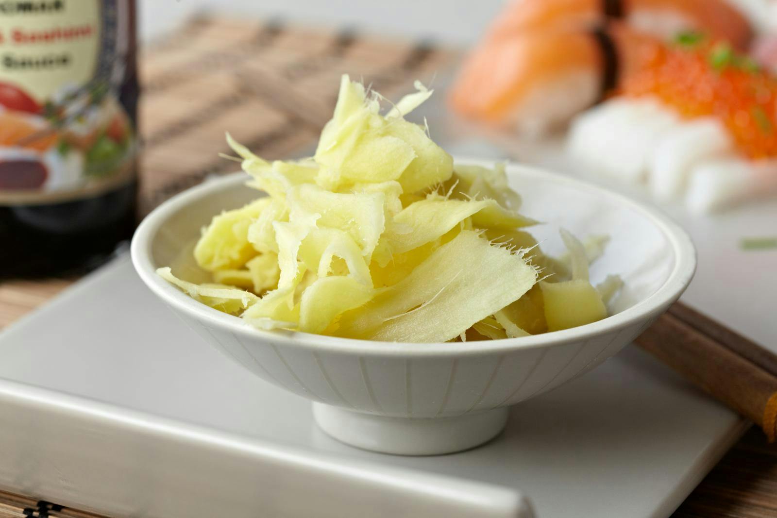 Japansk gari - syltet ingefær til sushi