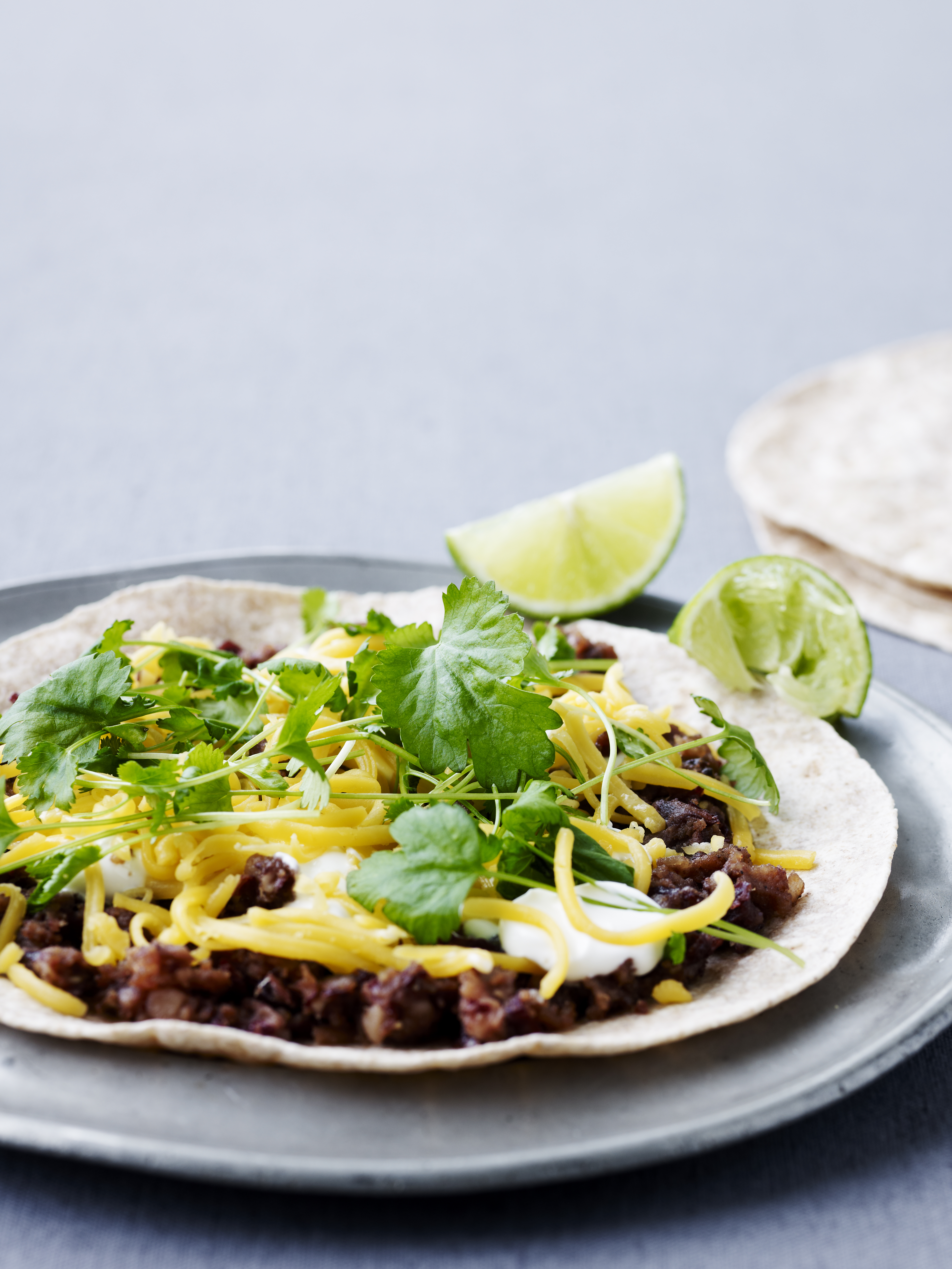 Mexicansk bønnemos til tortilla