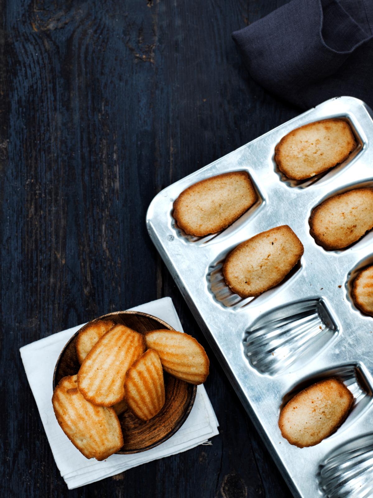 Kageform med madeleinekager