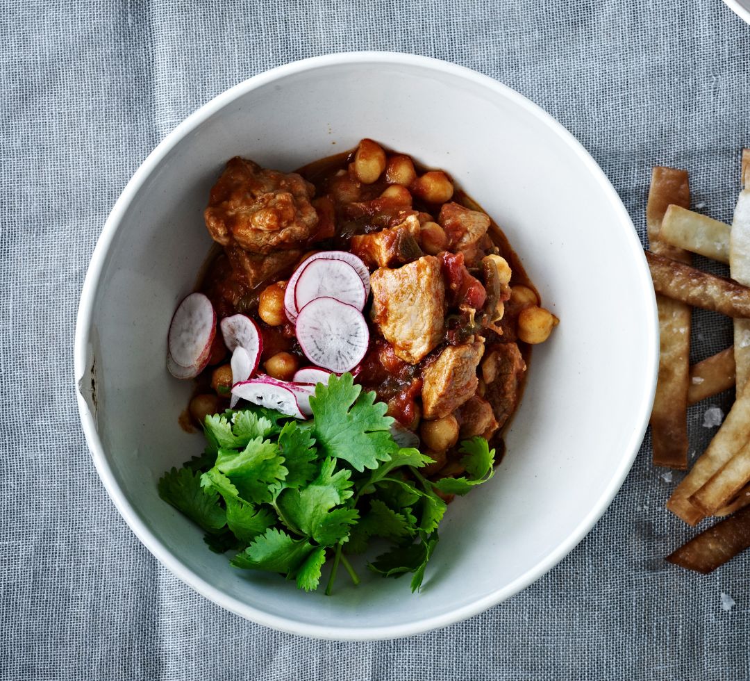 Pozole er en mexicansk gryderet