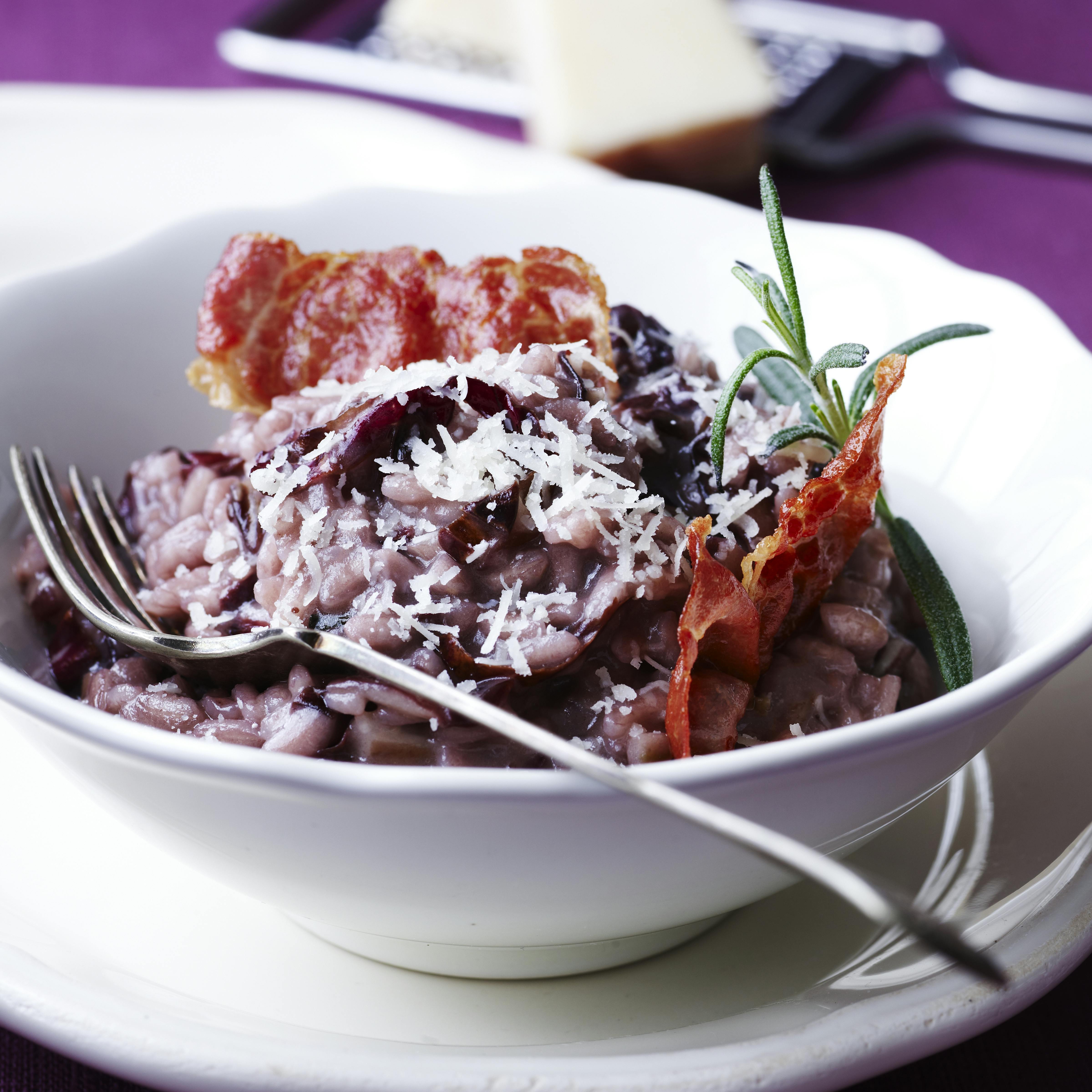 Rød risotto