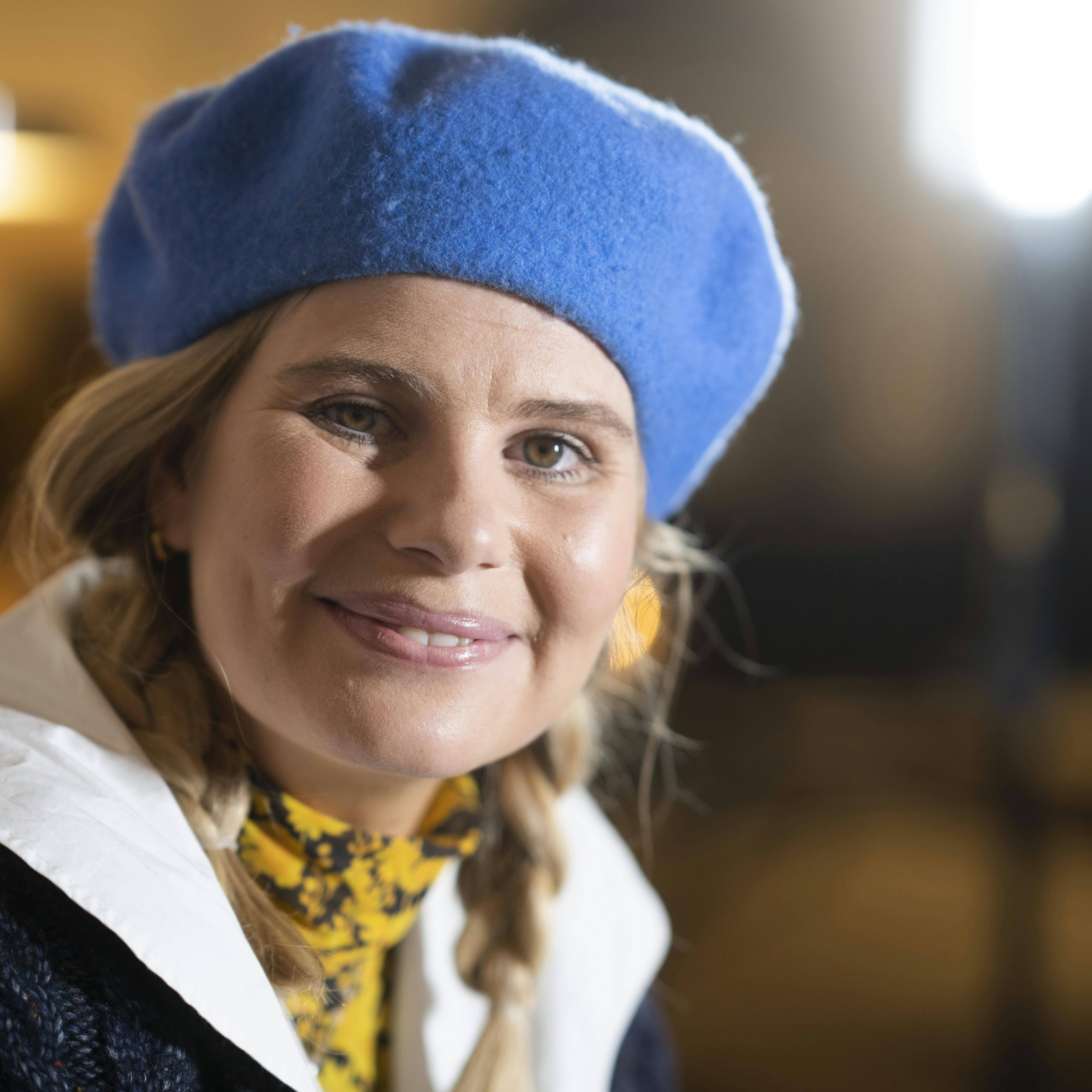 Pressemøde på "X Factor" 2022 Sofie Linde