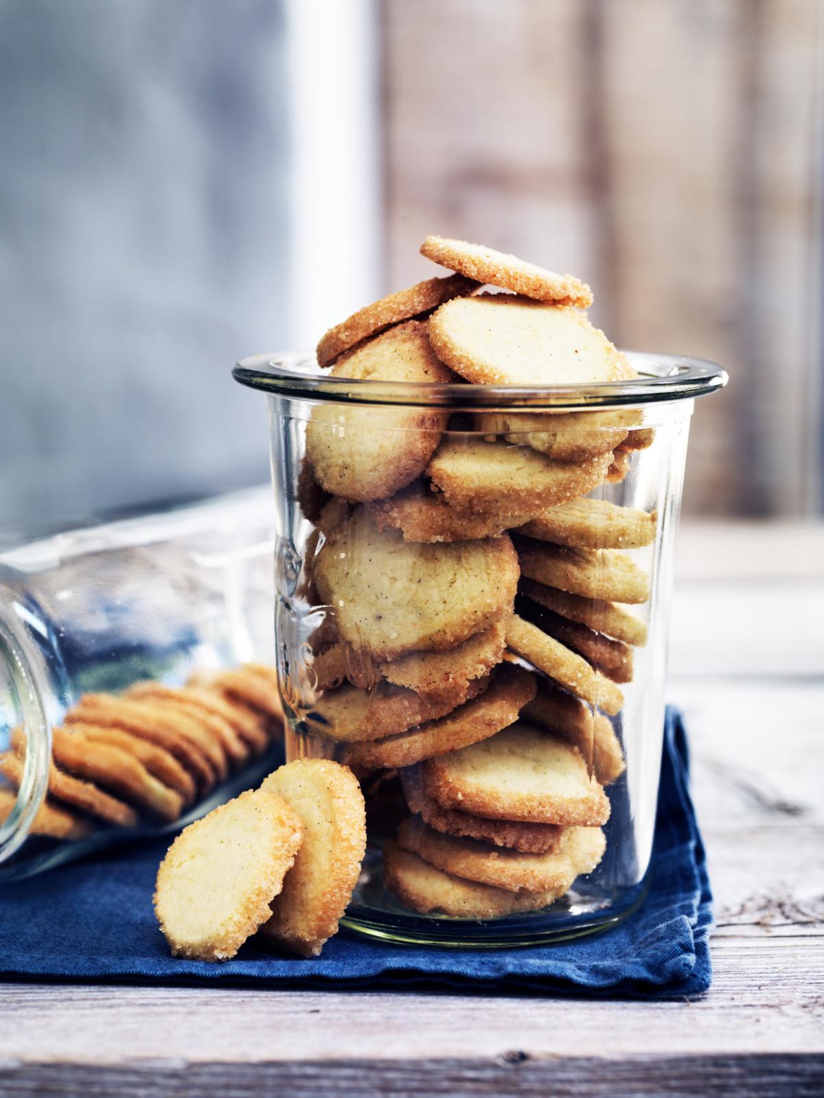 Marcipanspecier med citron og vanilje