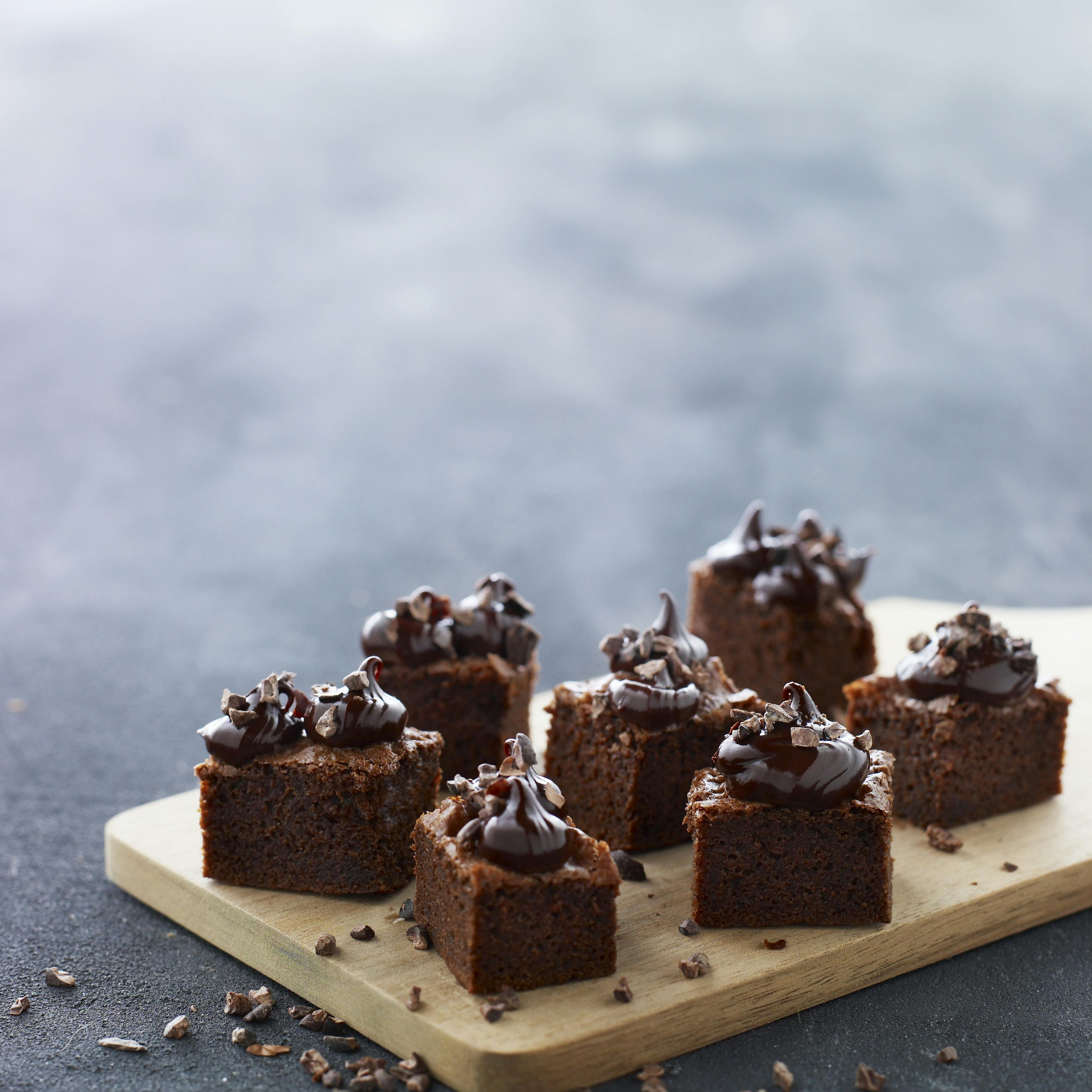 Pund-til-pund kage med chokolade