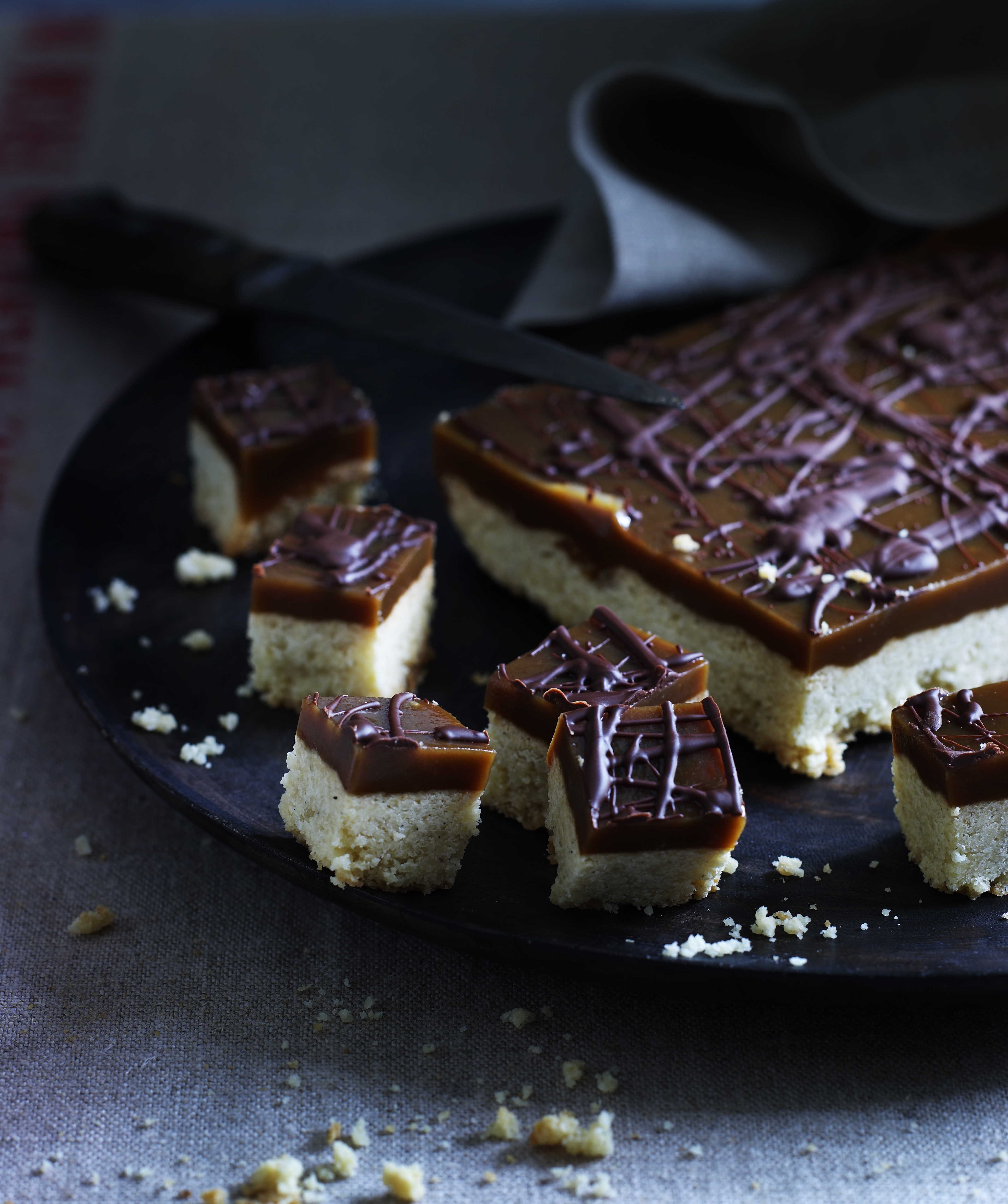 Julekage med karamel, vanilje og kanel