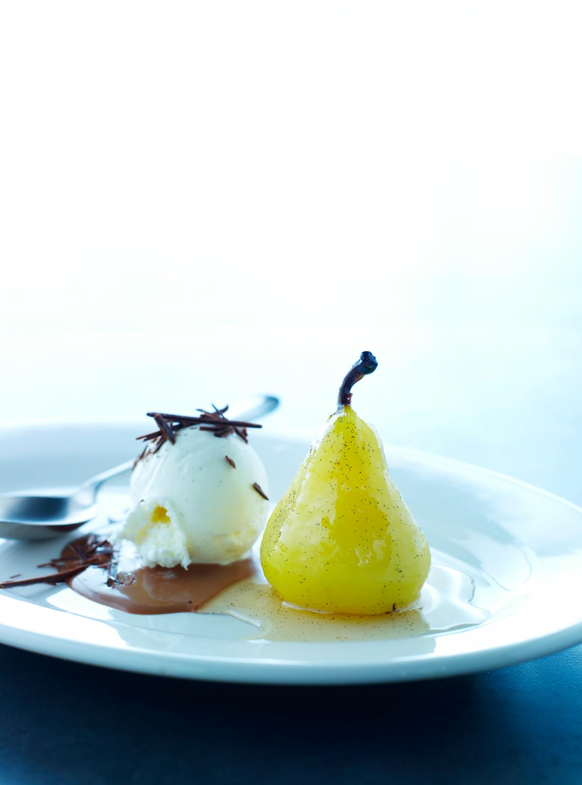 Pære Belle Helen dessertopskrift