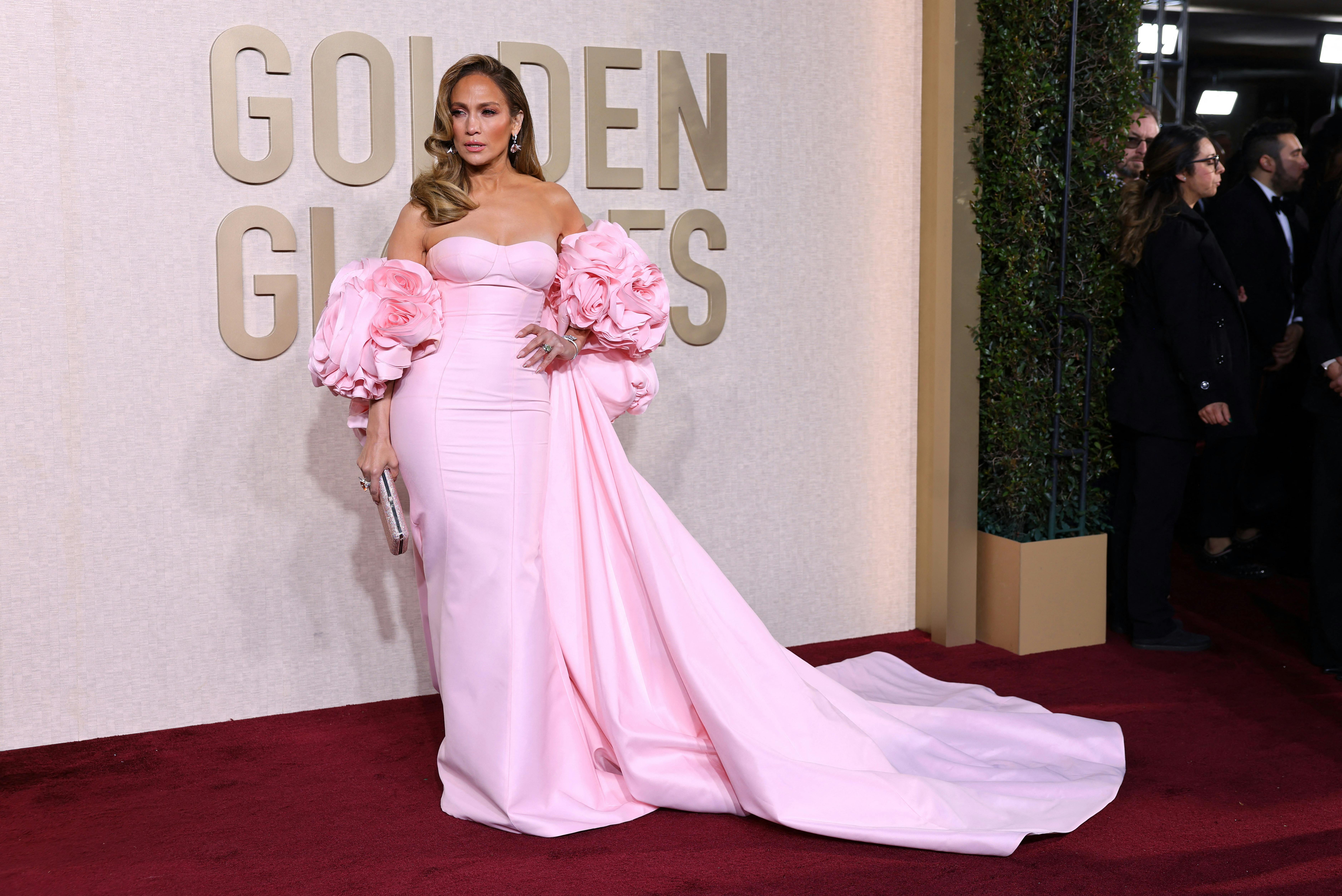 Jennifer Lopez attends the 81st Annual Golden Globe Awards in Beverly Hills, California, U.S., January 7, 2024. REUTERS/Mike Blake