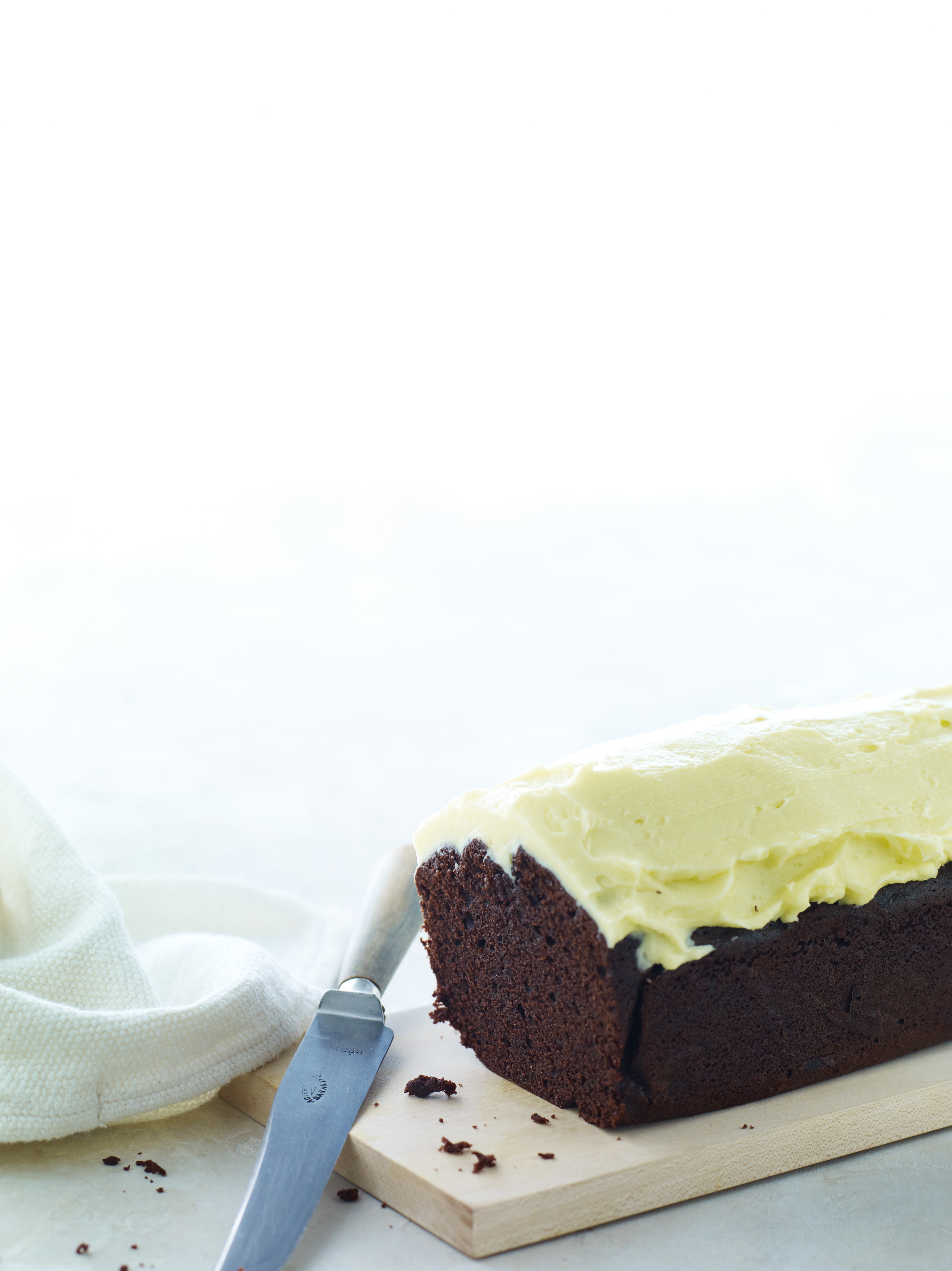 Chokoladekage med blød smørcreme