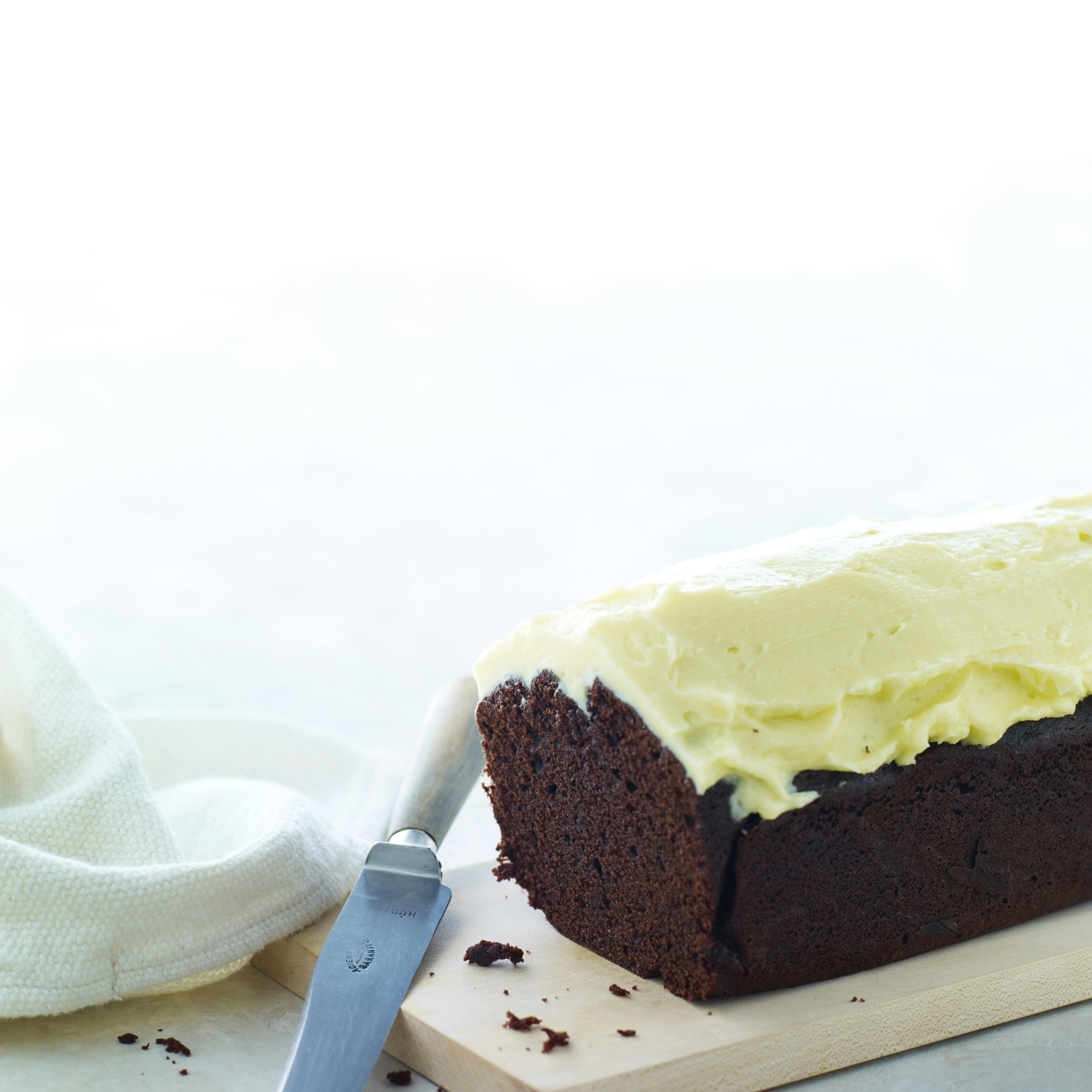 Chokoladekage med blød smørcreme