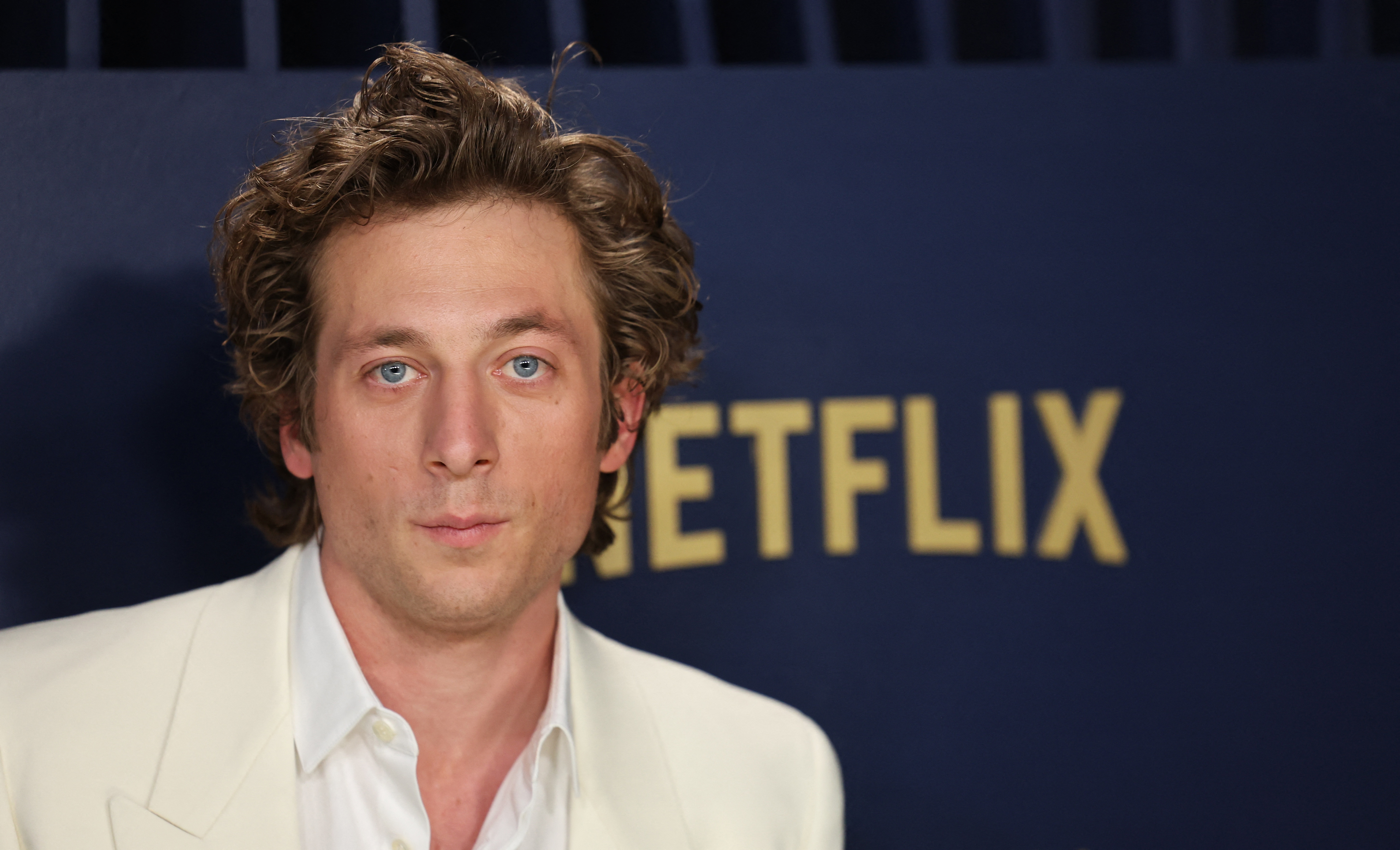 Jeremy Allen White attends the 30th Screen Actors Guild Awards, in Los Angeles, California, U.S., February 24, 2024. REUTERS/Mike Blake
