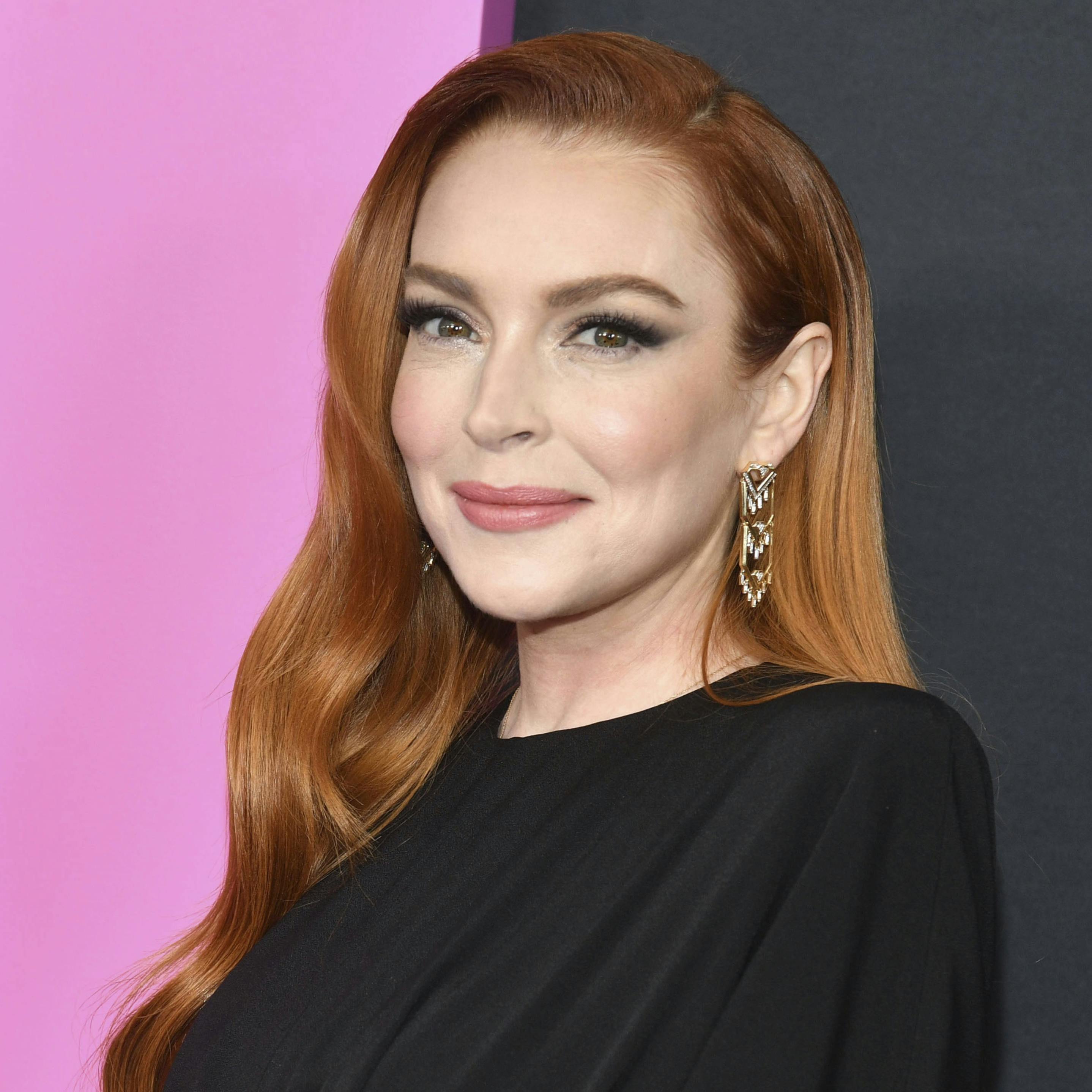 Photo by: zz/NDZ/STAR MAX/IPx 2024 1/8/24 Lindsay Lohan at the premiere of "Mean Girls" held on January 8, 2024 at the AMC Lincoln Square Theatre in New York City. (NYC)