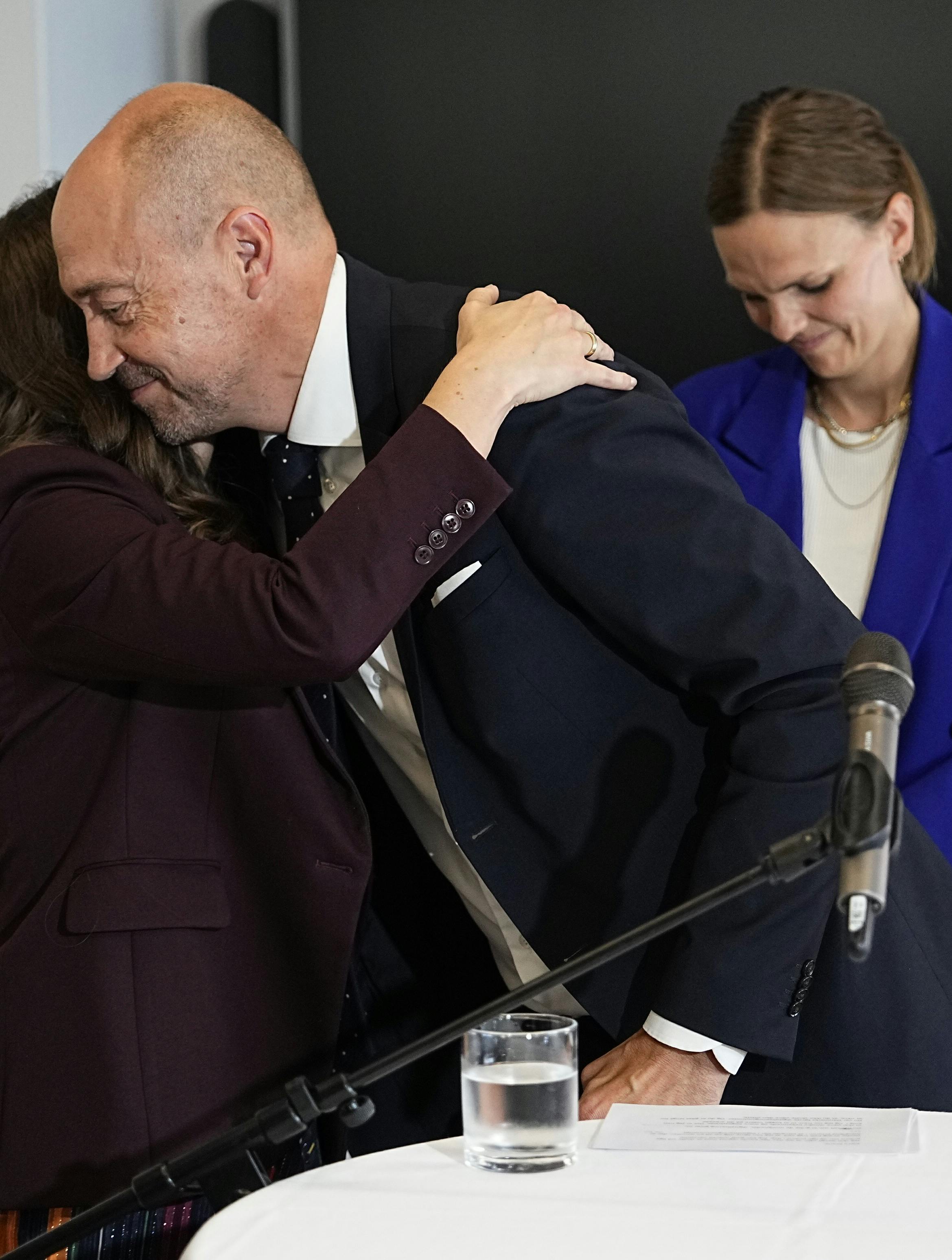 Marie Bjerre og Magnus Heunicke