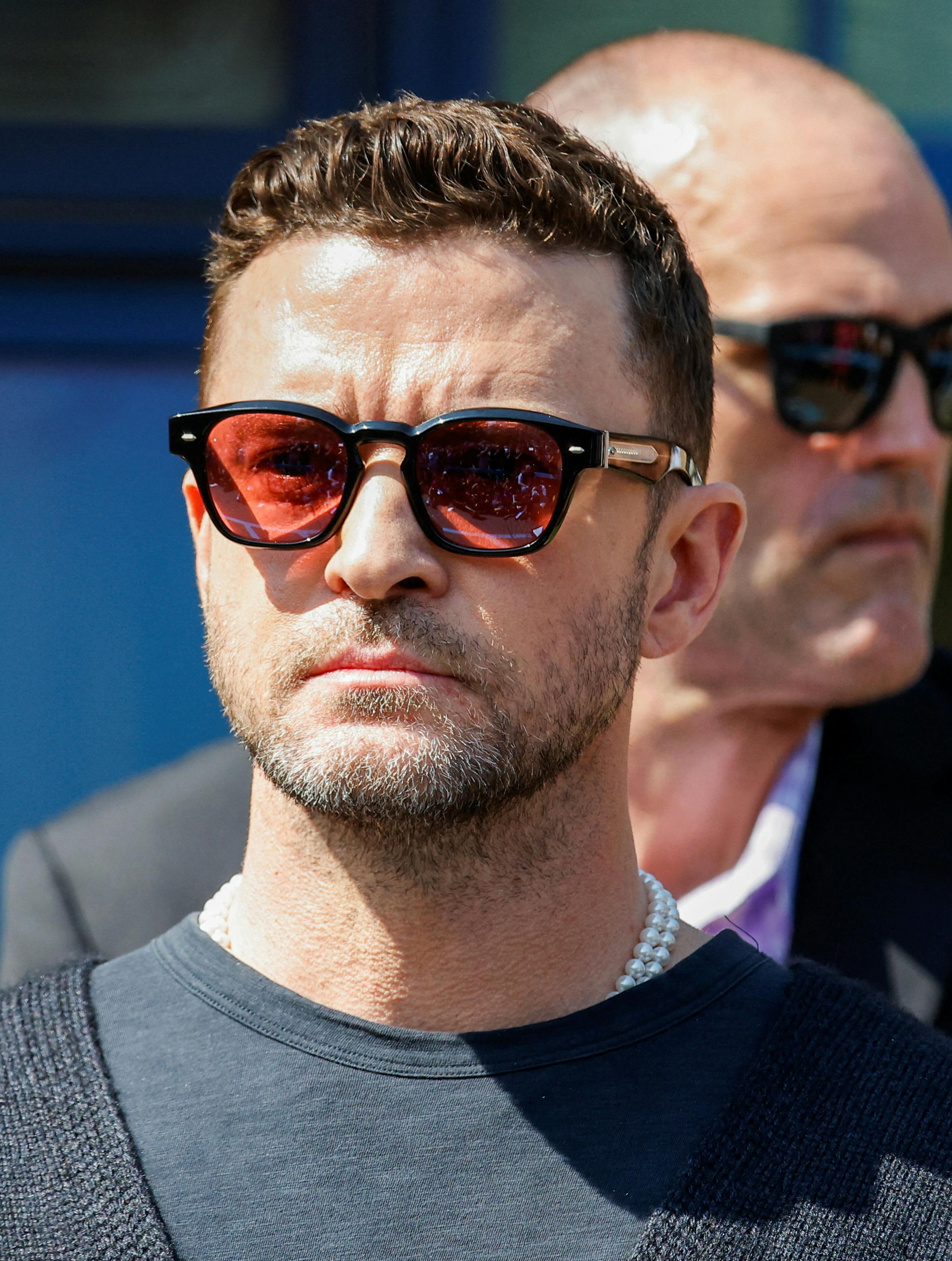 justin timberlake celebrity court style