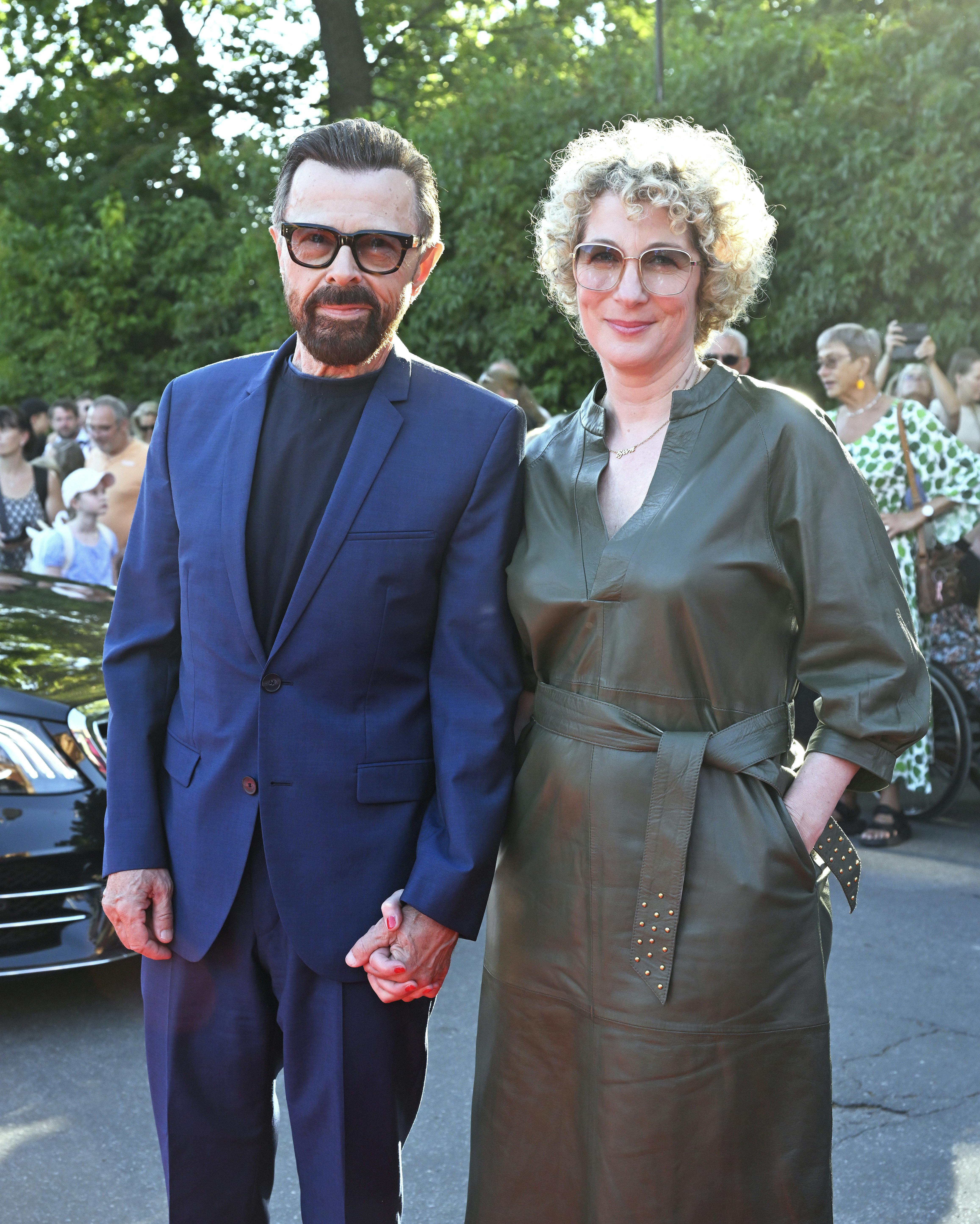 Björn Ulvaeus og Christina Sas