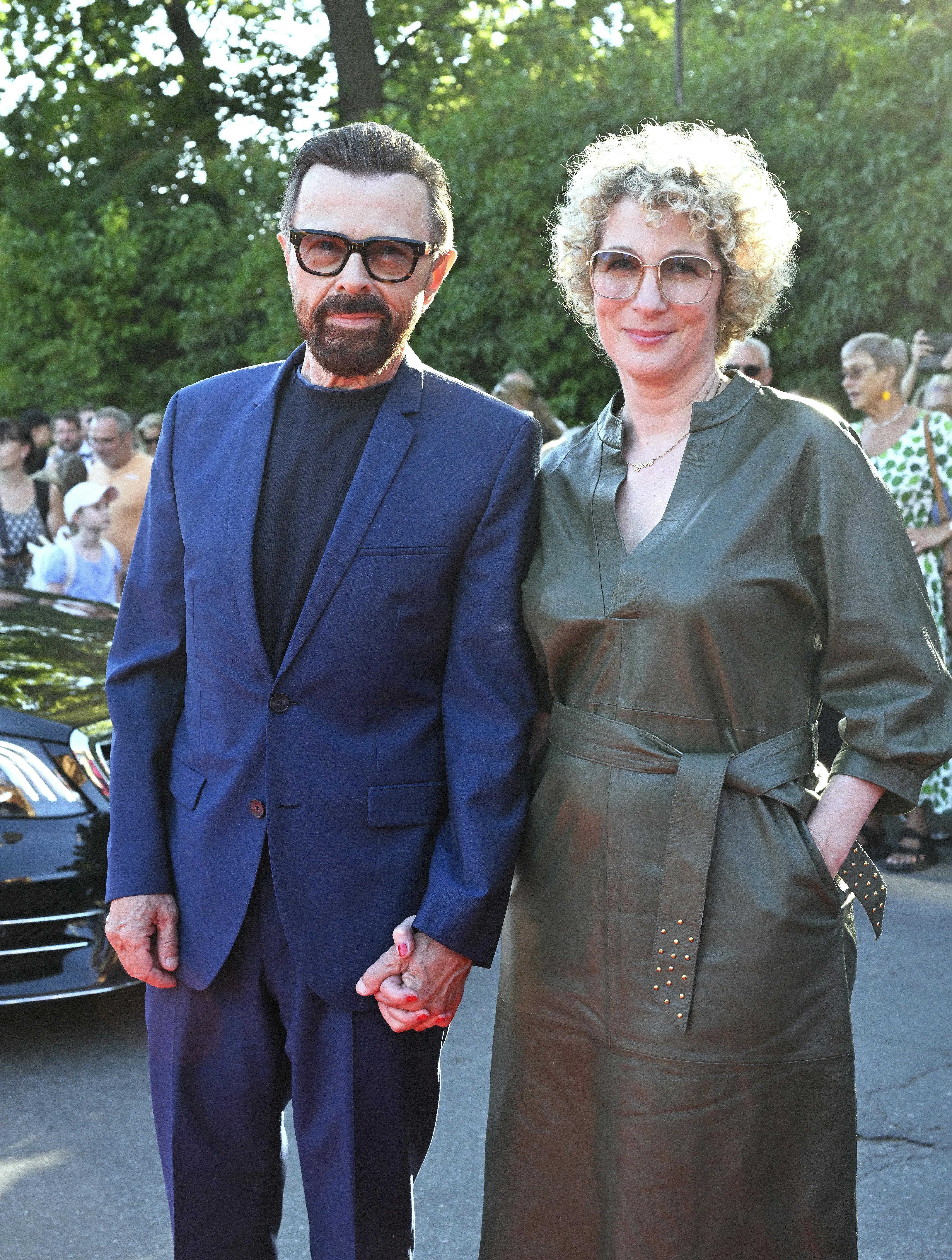 Björn Ulvaeus og Christina Sas
