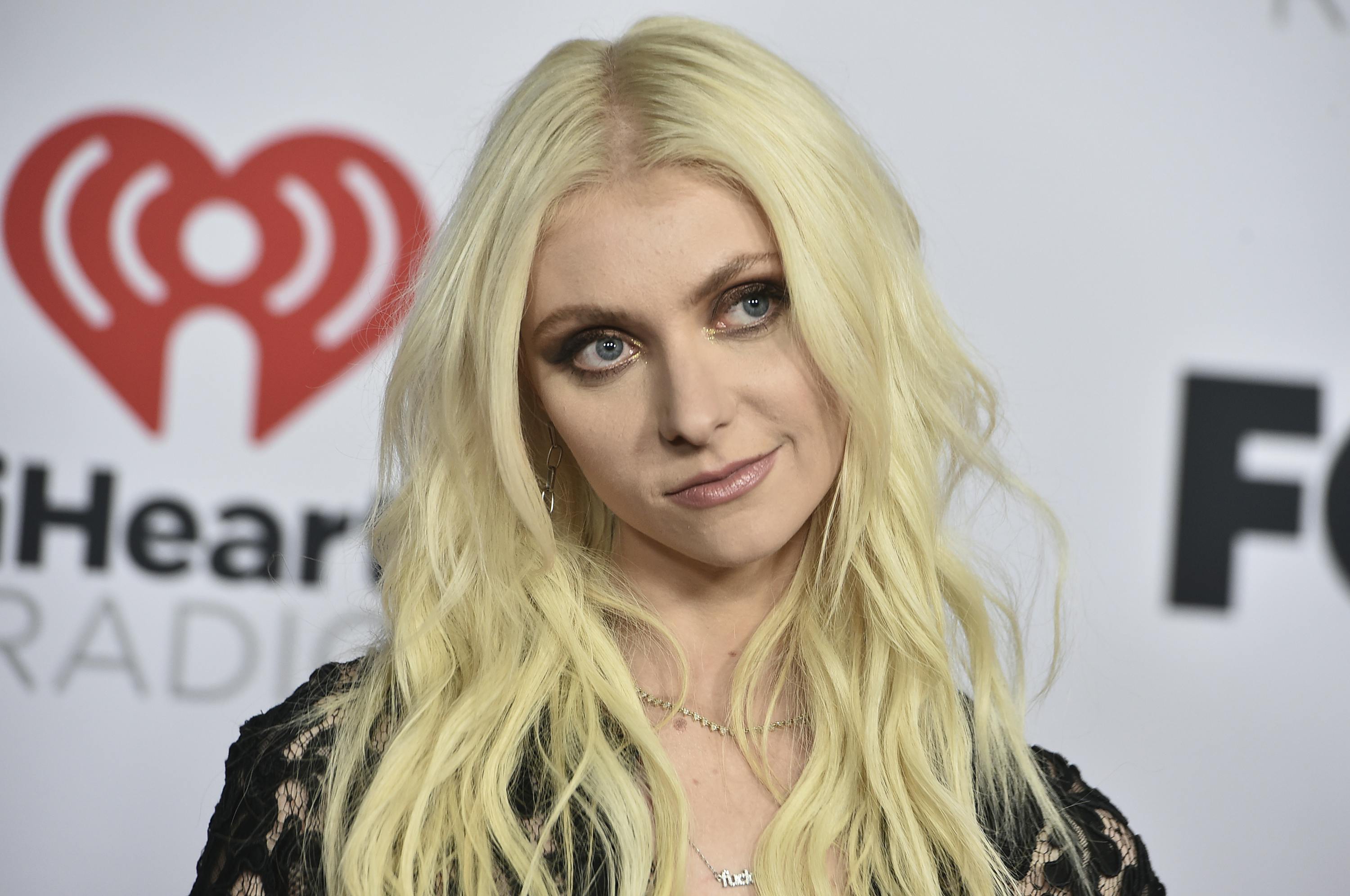 Taylor Momsen arrives at the iHeartRadio Music Awards on Tuesday, March 22, 2022, at the Shrine Auditorium in Los Angeles. (Photo by Jordan Strauss/Invision/AP)