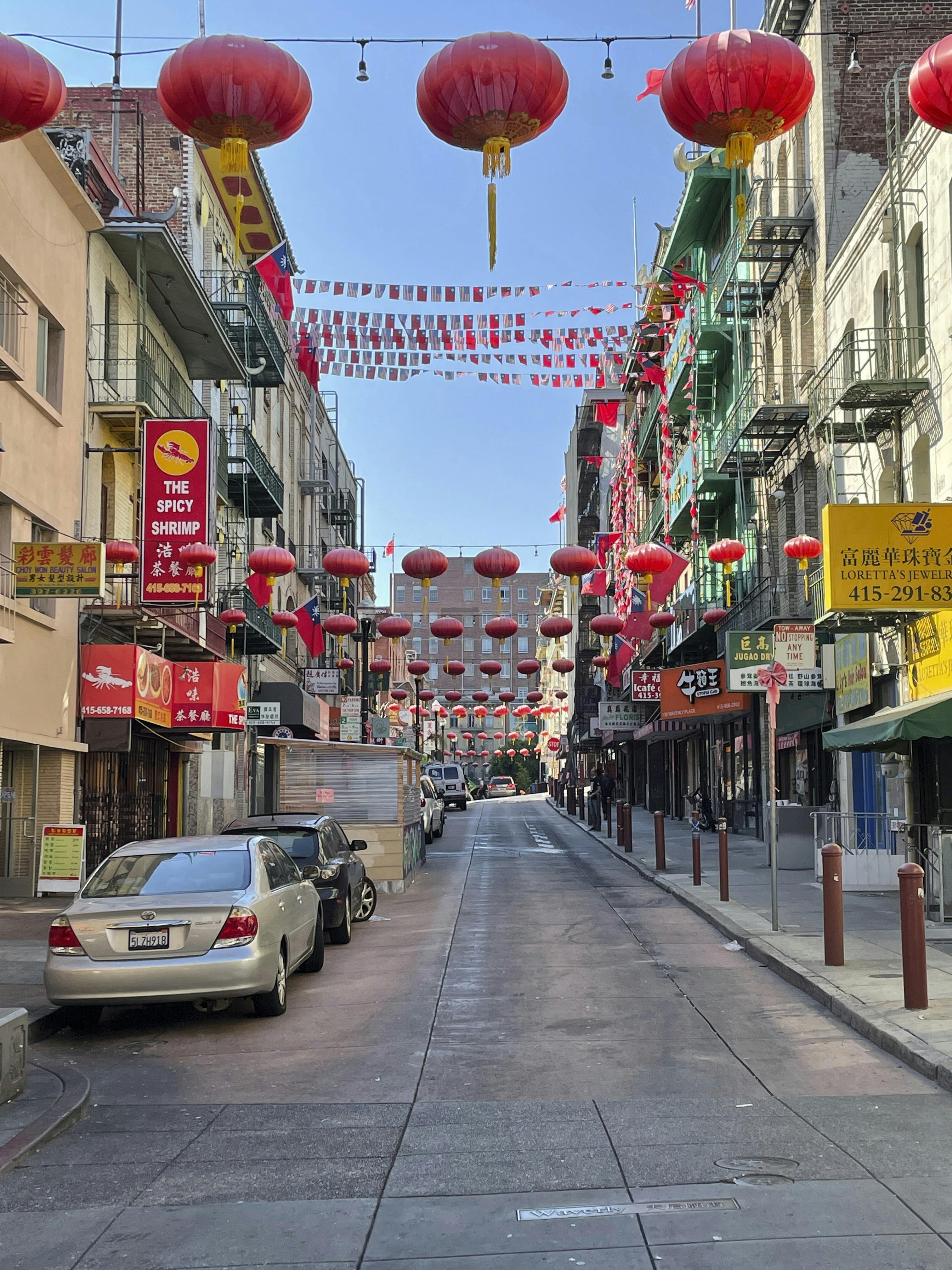 San Franciscos Chinatown var den første i verden.