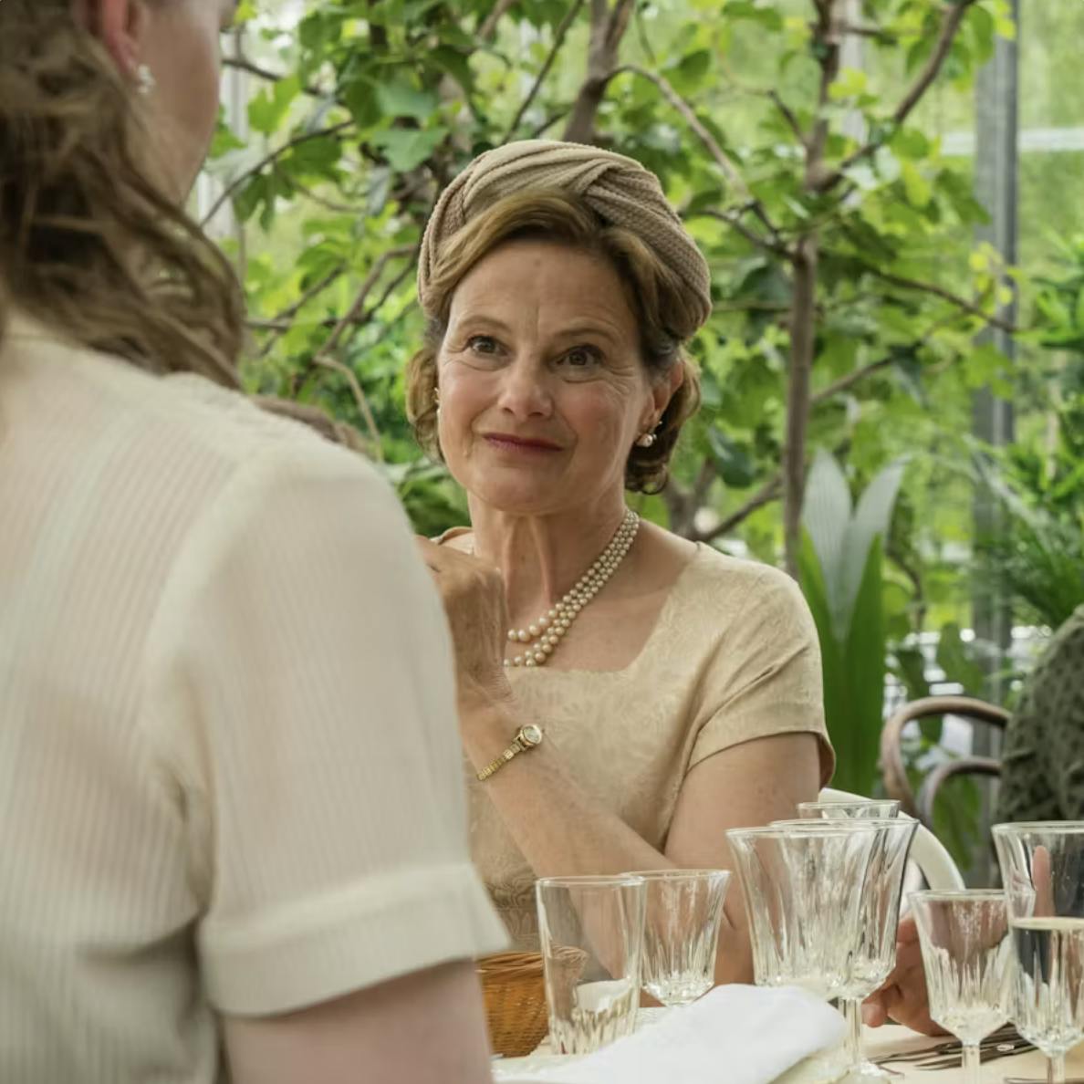 Anette Katzmann spiller Annas mor i "Sygeplejeskolen".