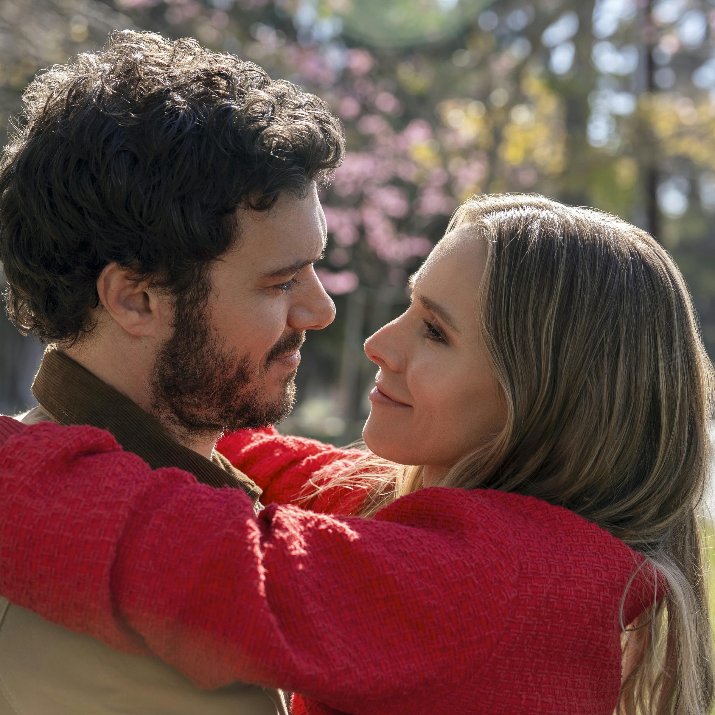 Nobody Wants This. (L to R) Adam Brody as Noah, Kristen Bell as Joanne in episode 110 of Nobody Wants This. Cr. © 2024