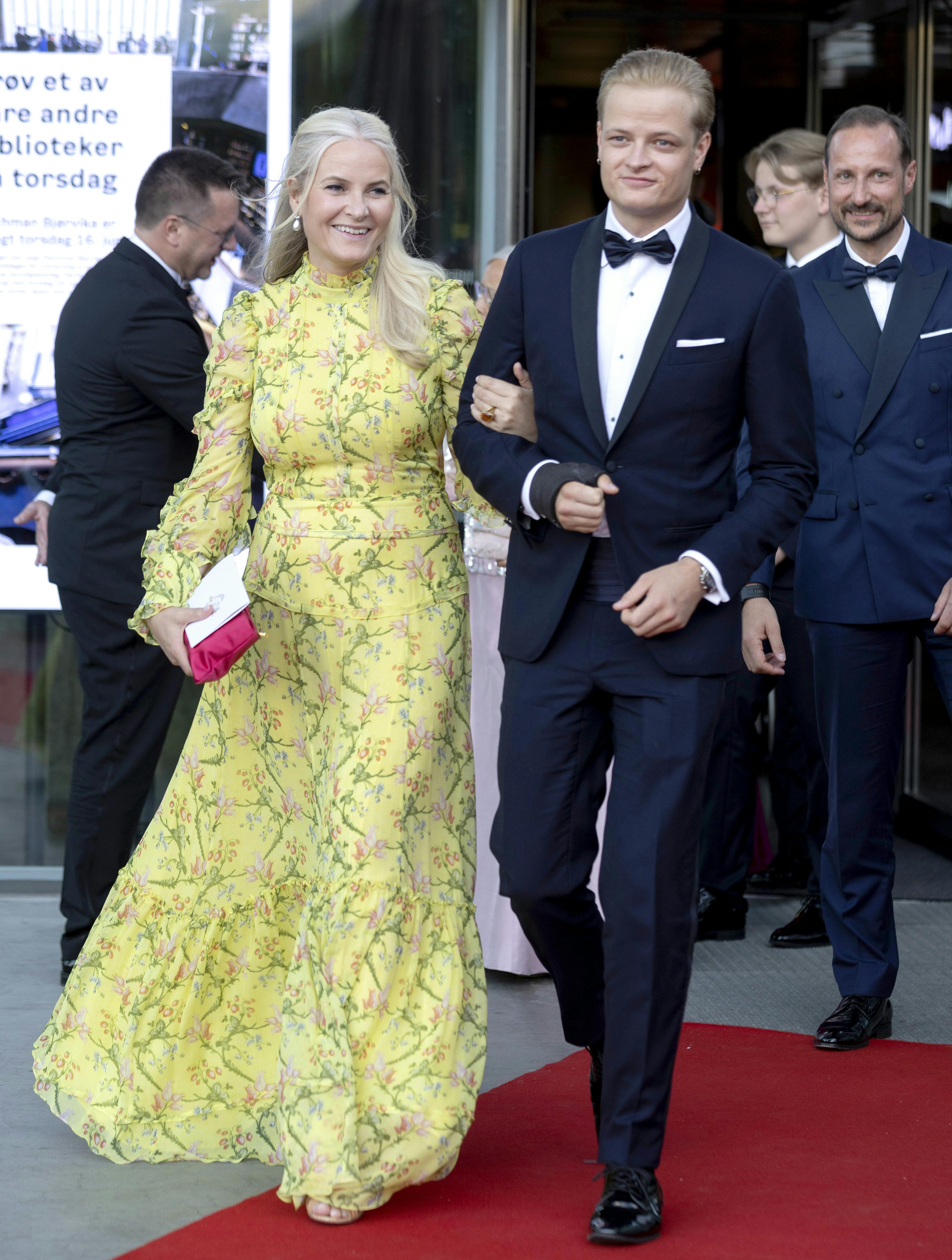 Kronprinsesse Mette-Mari og Marius Borg Høiby