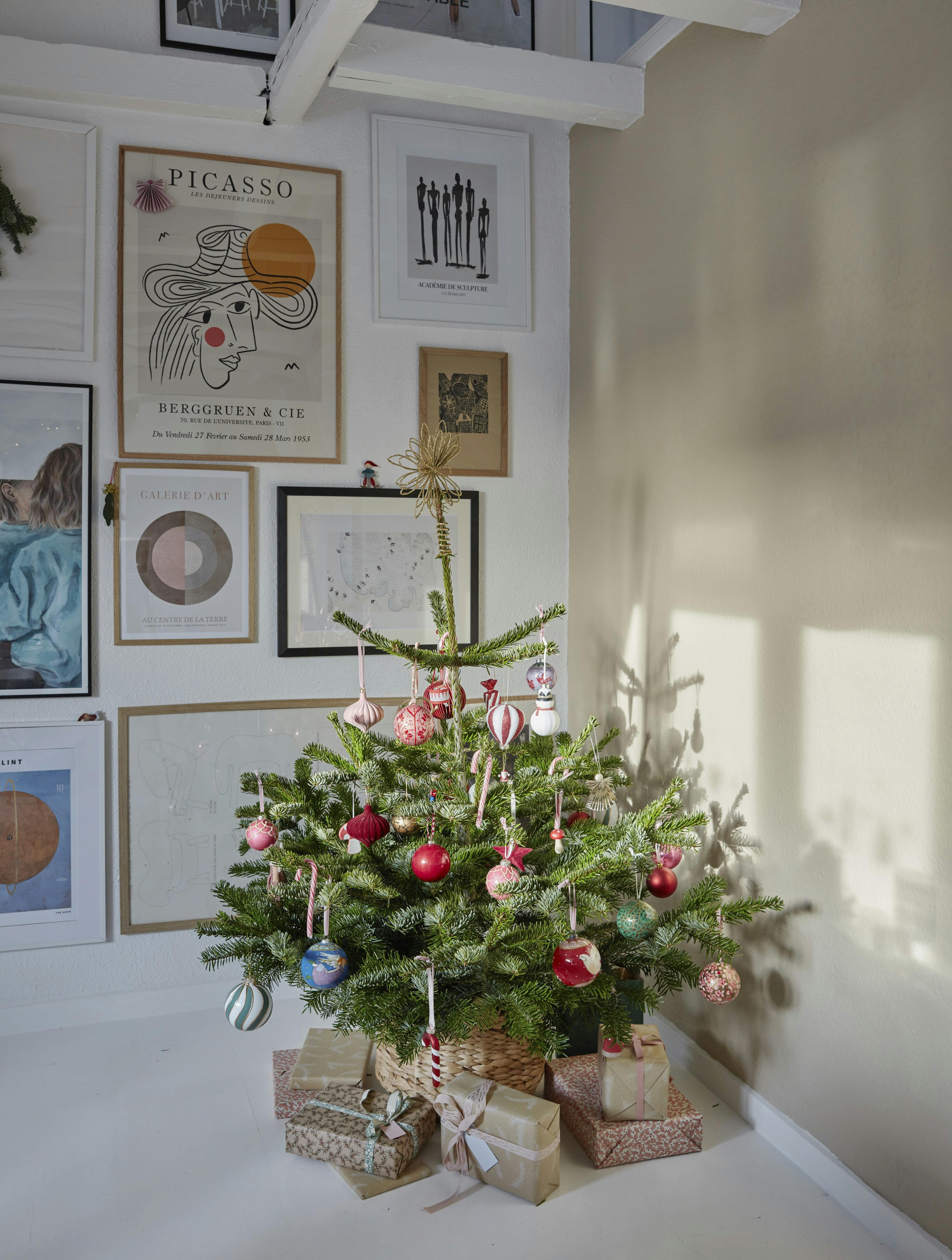 juletræ pynt tema
