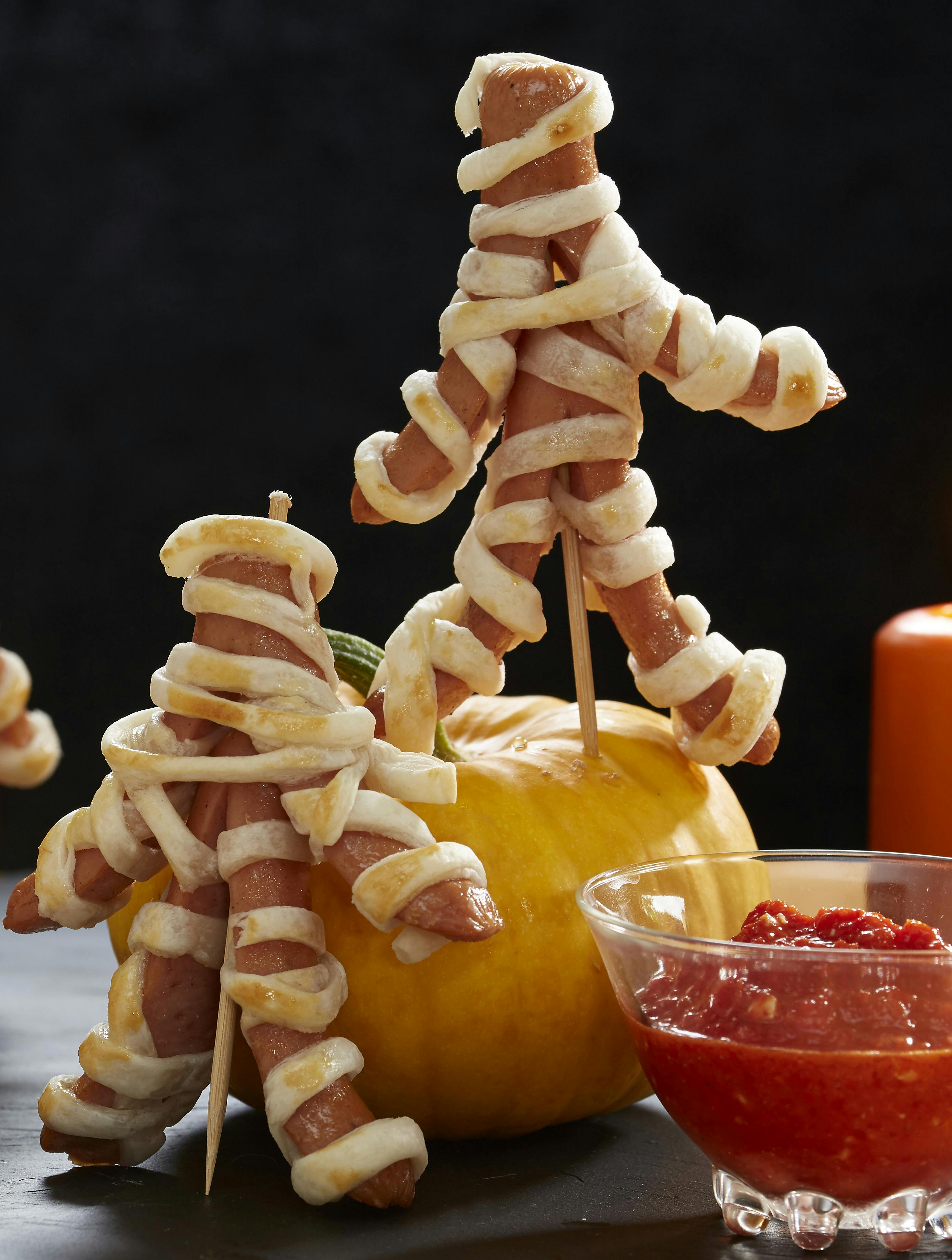 Mumiepølser til børnefødselsdage