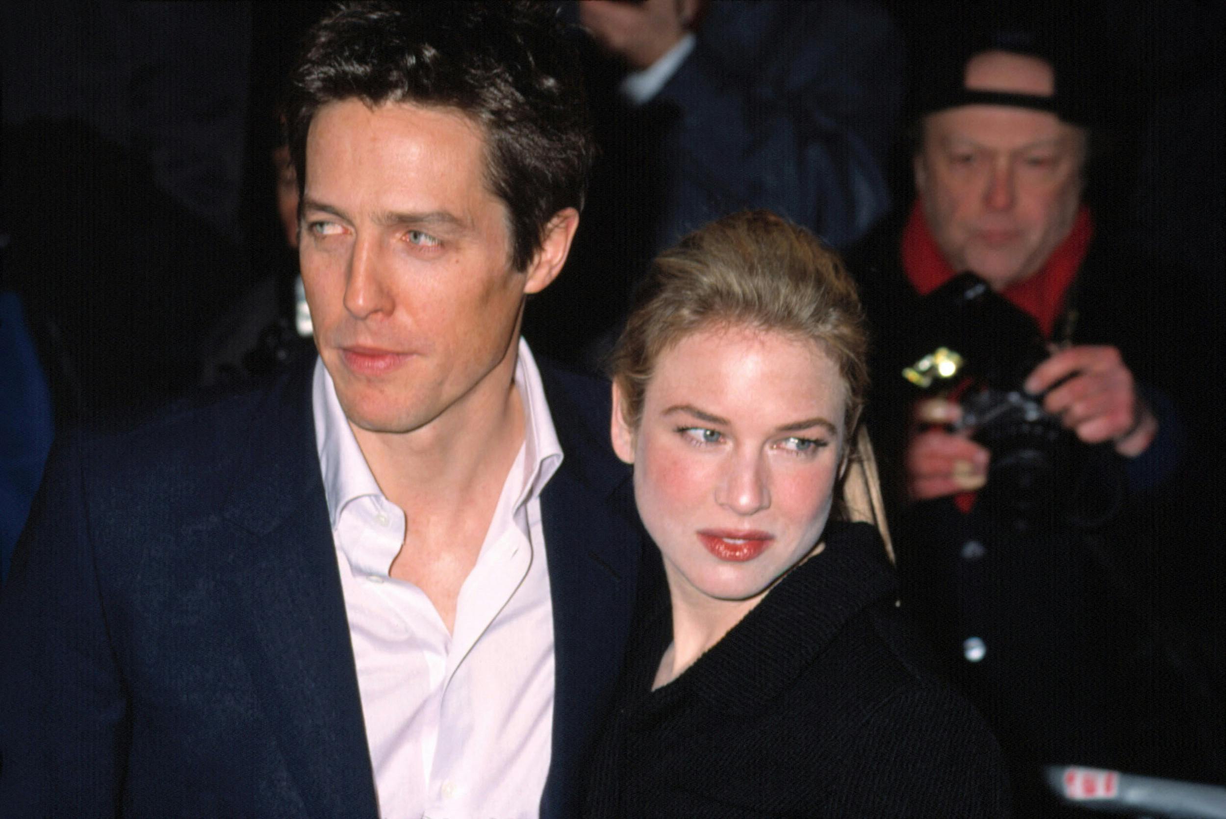 Renée Zellweger Hugh Grant til premieren på 'Bridget Jones' Diary' i 2001