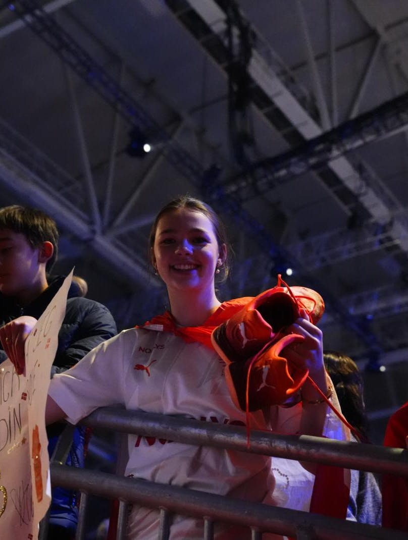 Så du det søde øjeblik efter finalen? Tilskuer fik helt særlig gave af Mathias Gidsel