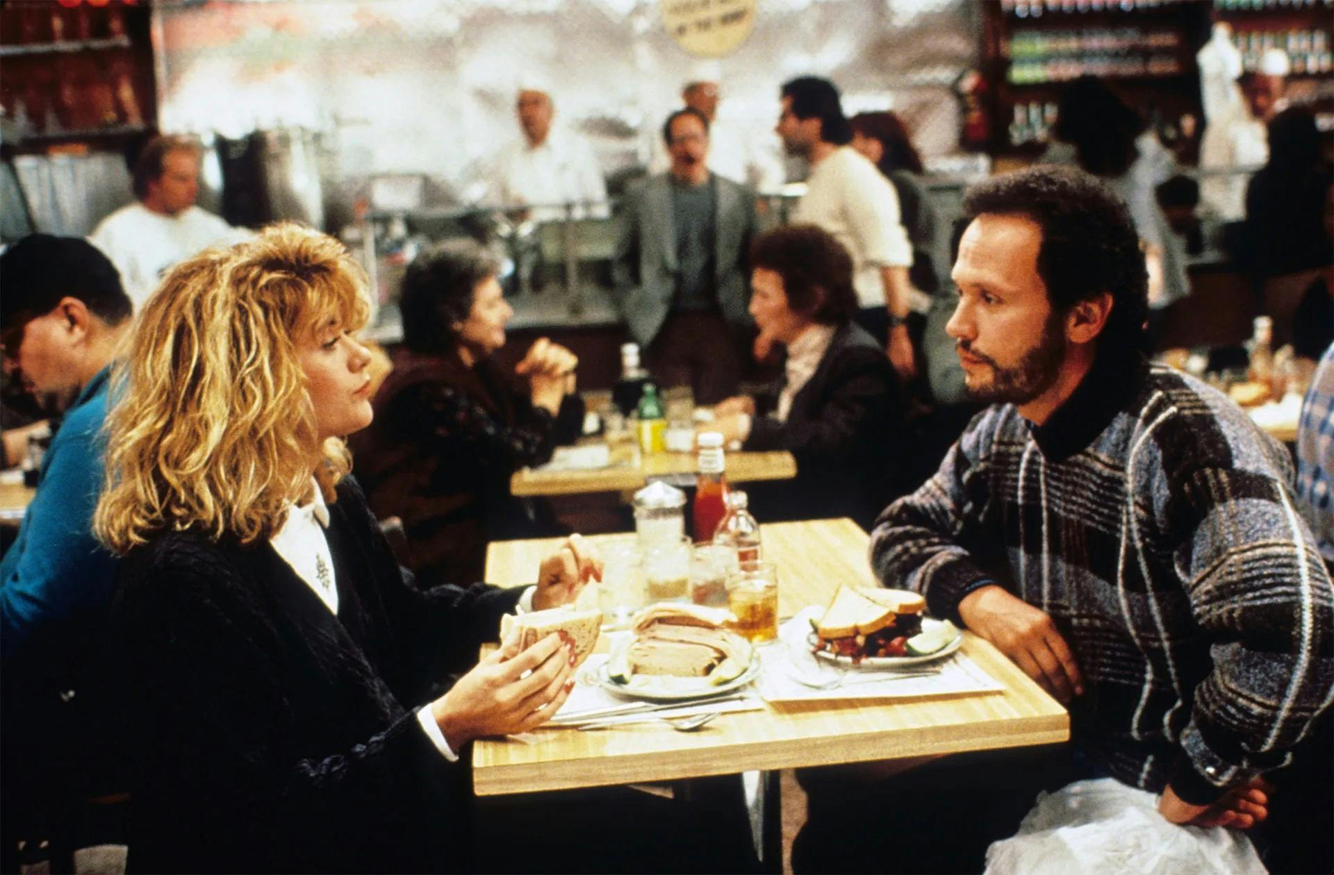 Meg Ryan og Billy Crystal genskaber ikonisk orgasmescene