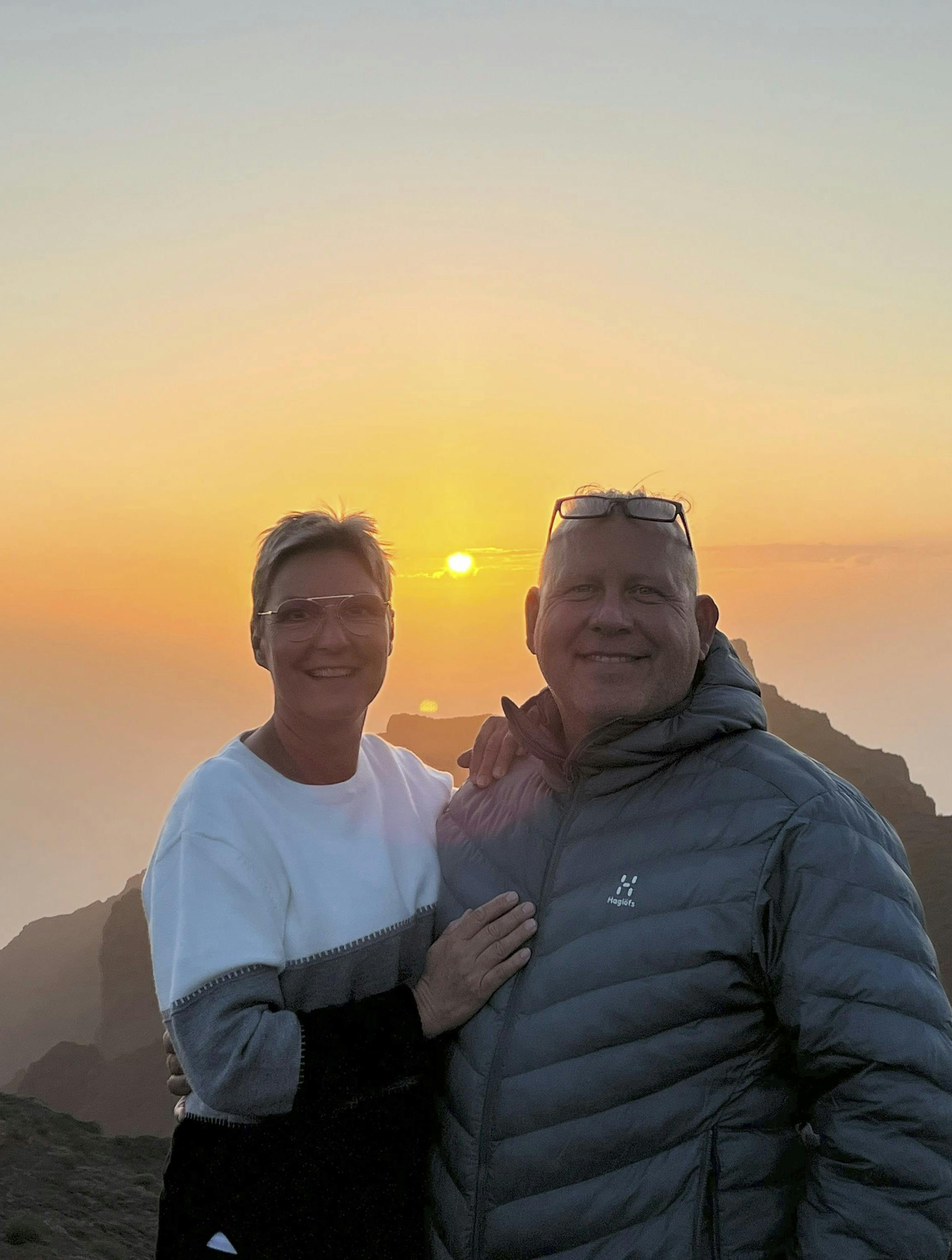 Sussi og Henrik bor i en autocamper i Spanien