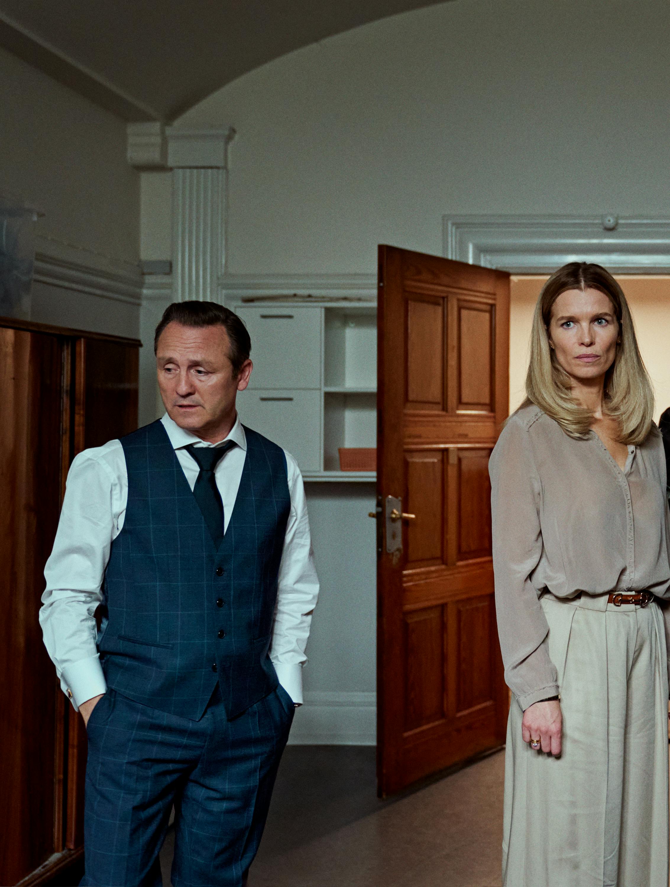 Lars Ranthe, Marie Bach Hansen, Danica Curcic og Simon Sears i 'Reservatet'