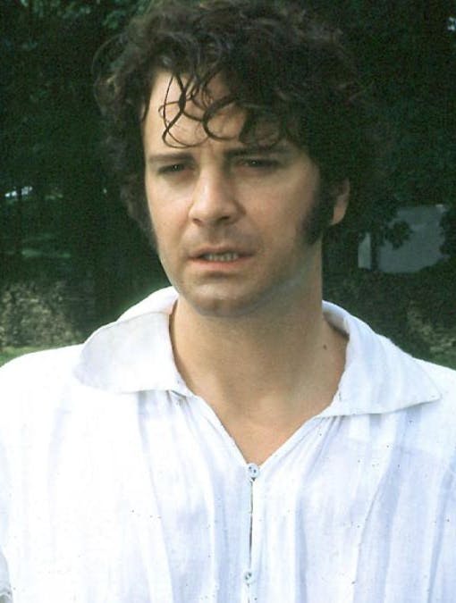 Colin Firth som Mr. Darcy i 'Stolthed og fordom'