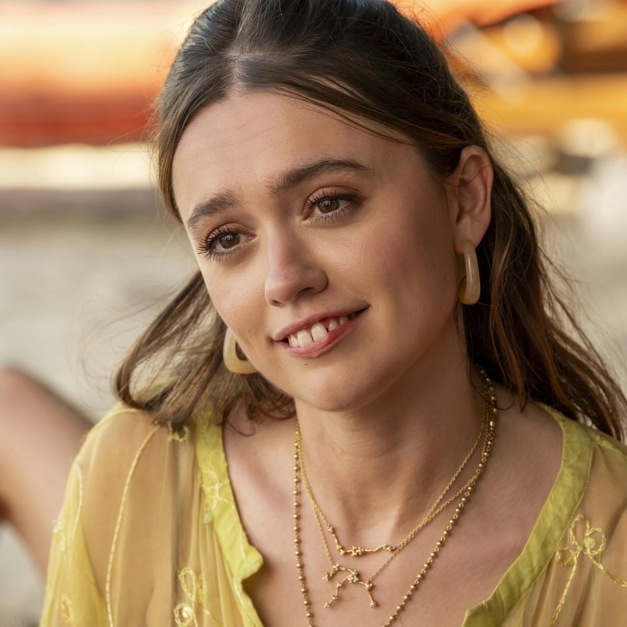 Aimee Lou Wood in Season 3 Episode 8 of The White Lotus, Credit:HBO / Avalon