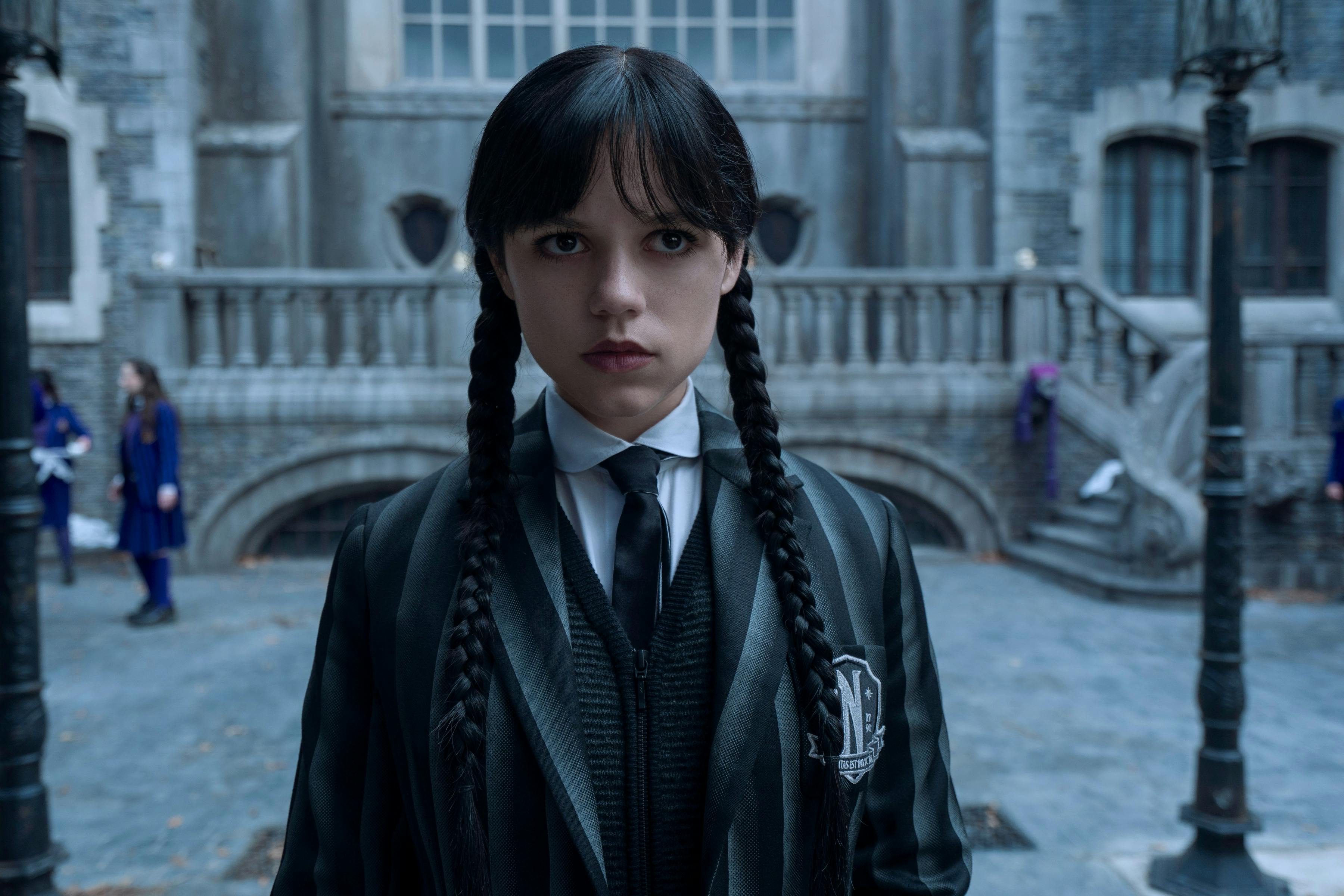 Jenna Ortega som Wednesday