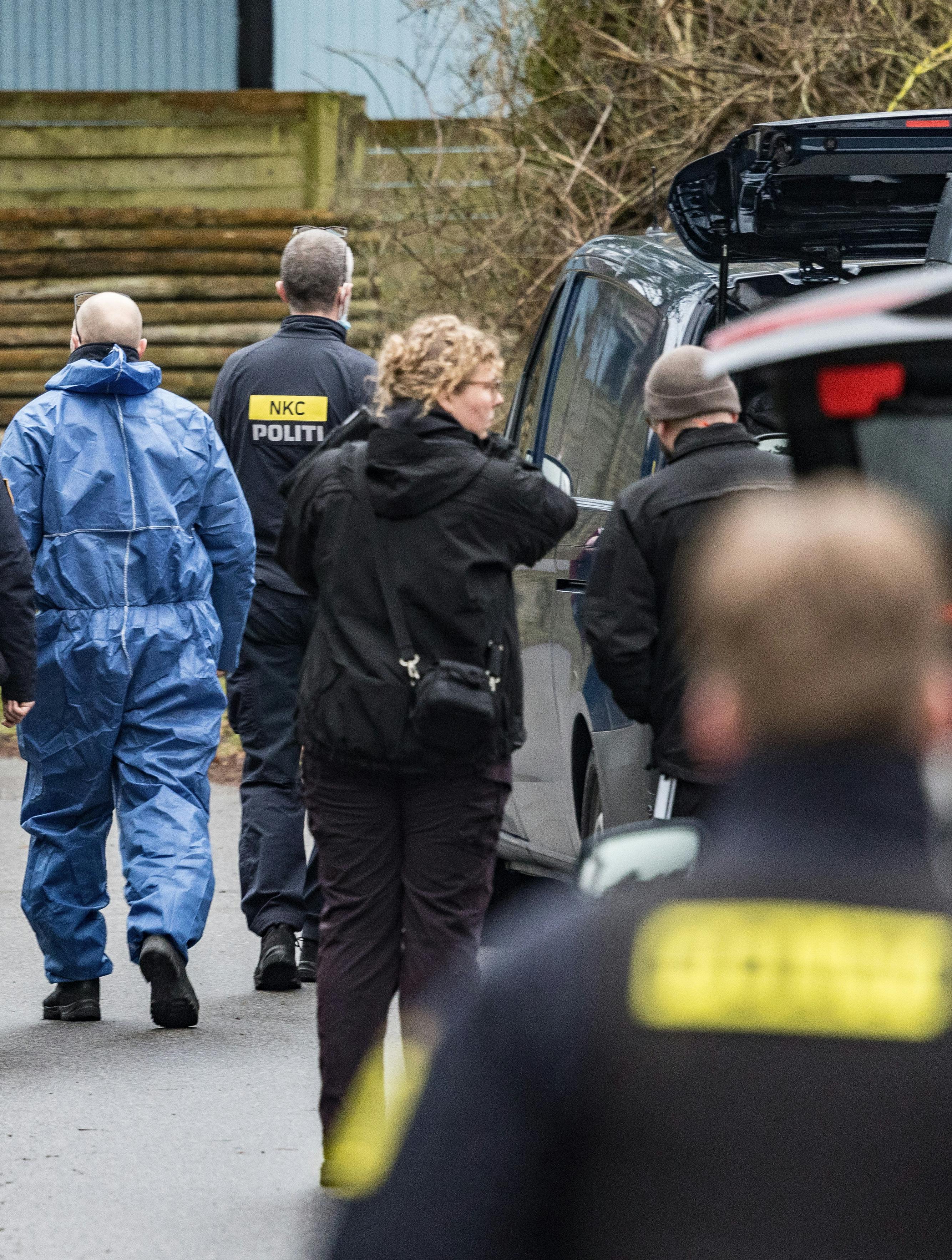 Politi og kriminalteknikere