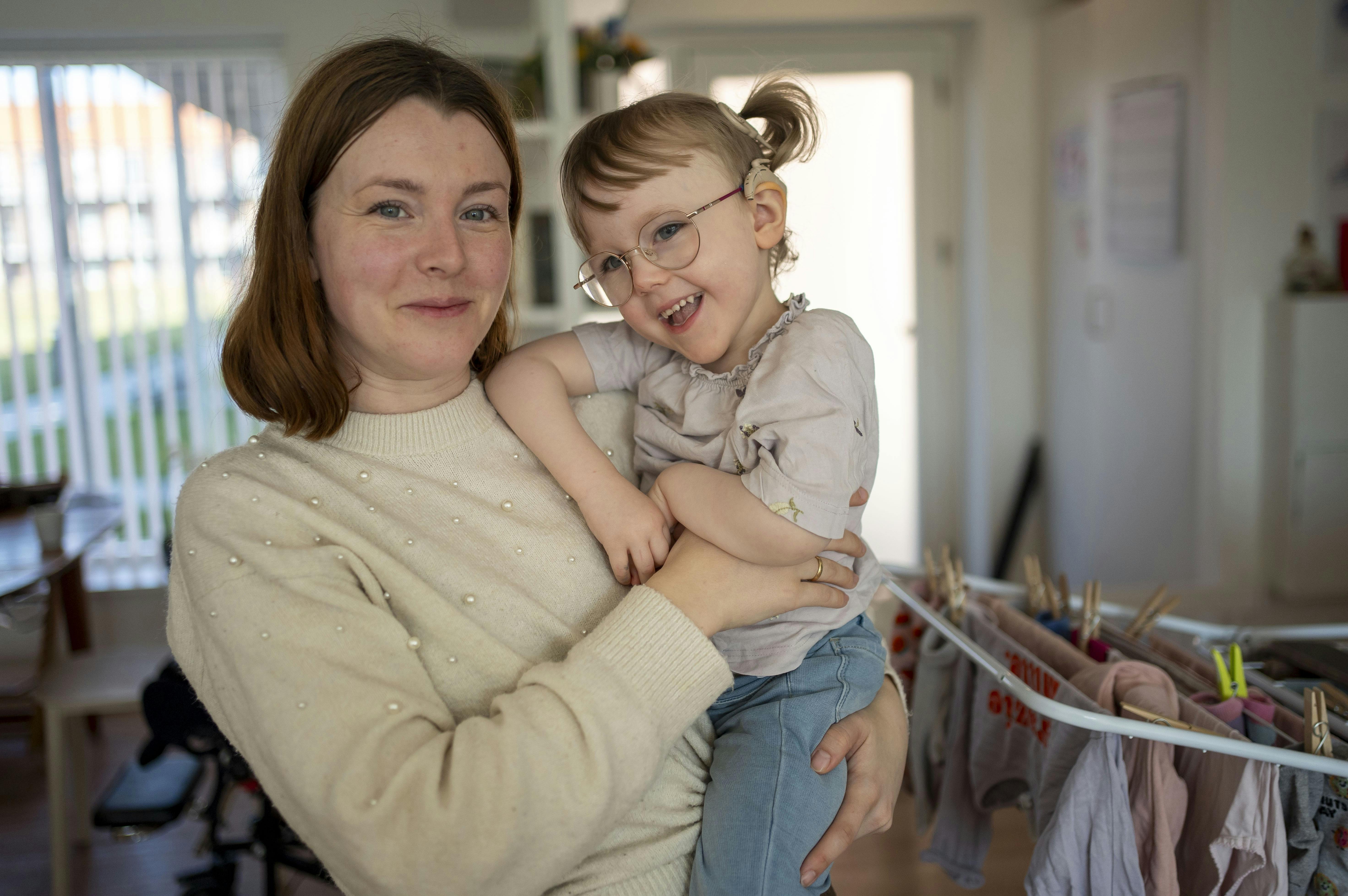 Hannah Søhof og datter Signe