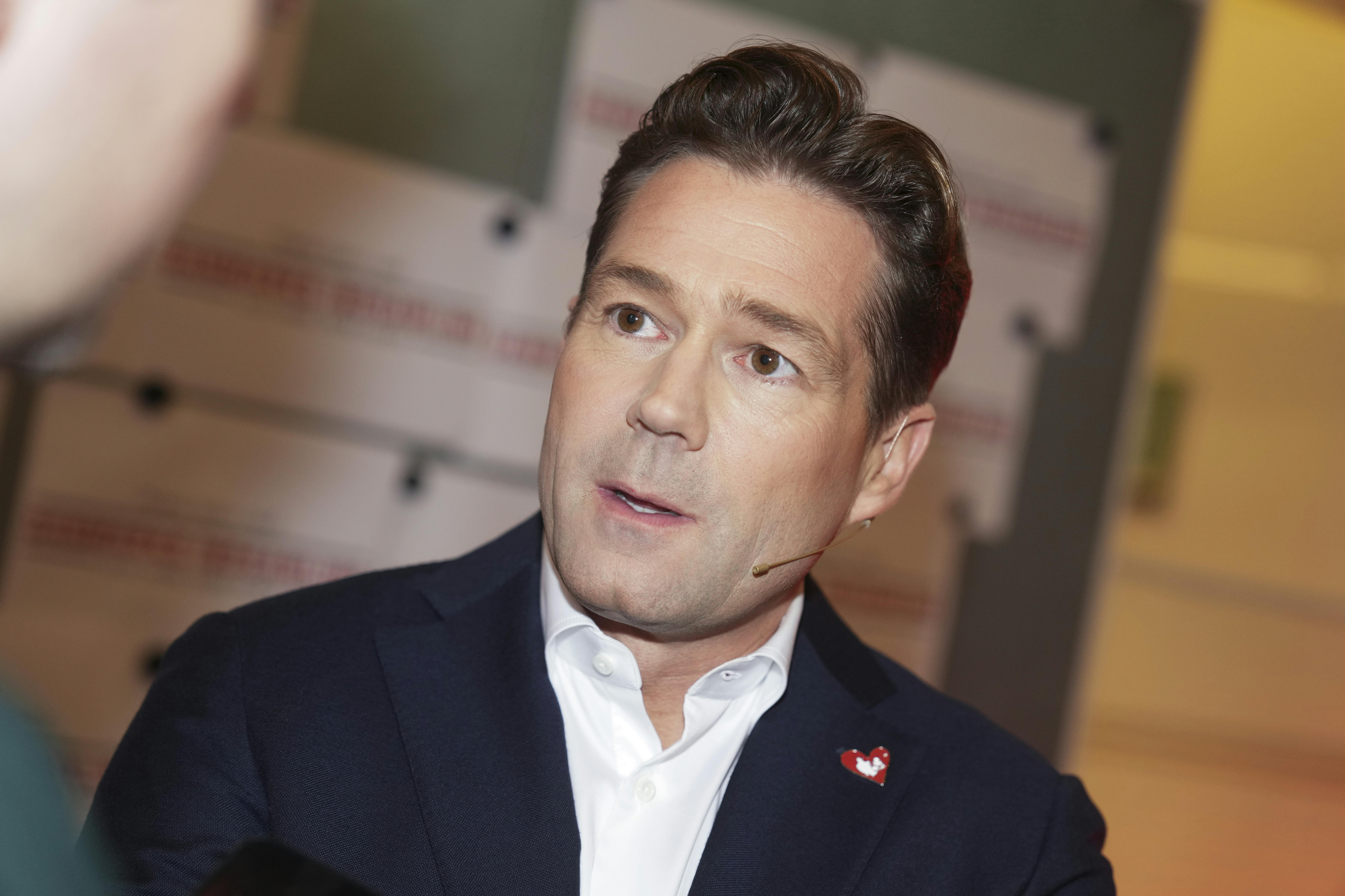 Johannes Langkilde fik rørende besked på live-tv. 
