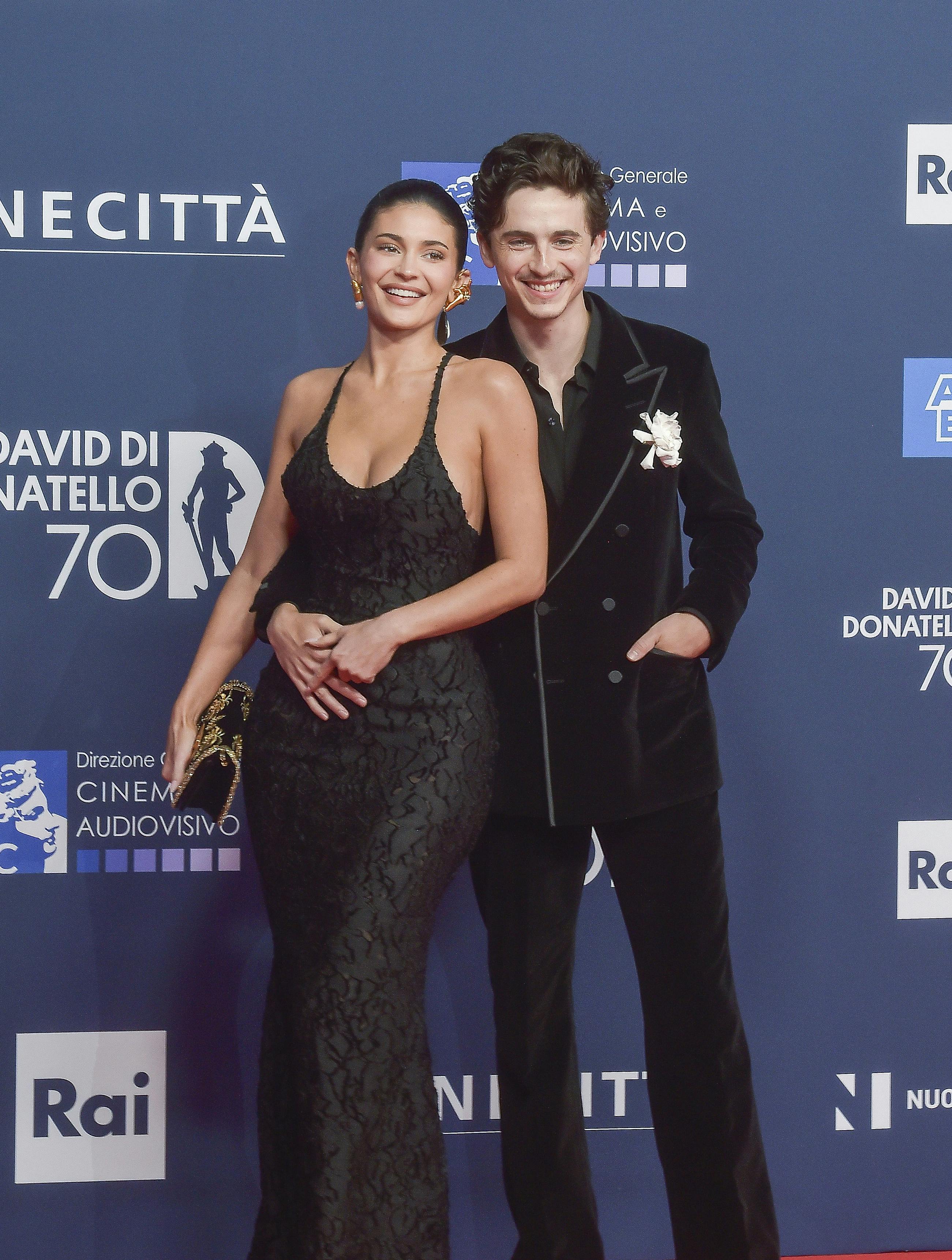 Kylie Jenner og Timothée Chalamet