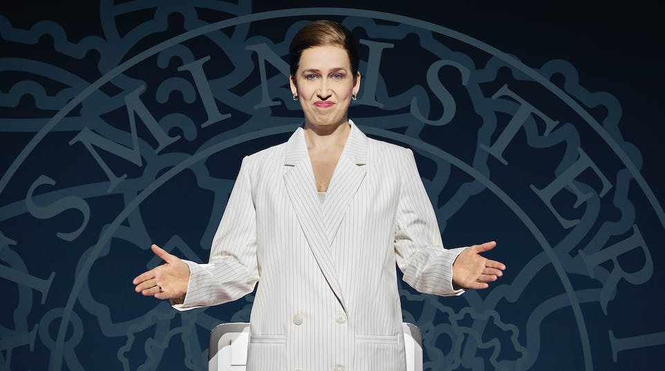 Merete Mærkedahl i 'Cirkusrevyen 2025'