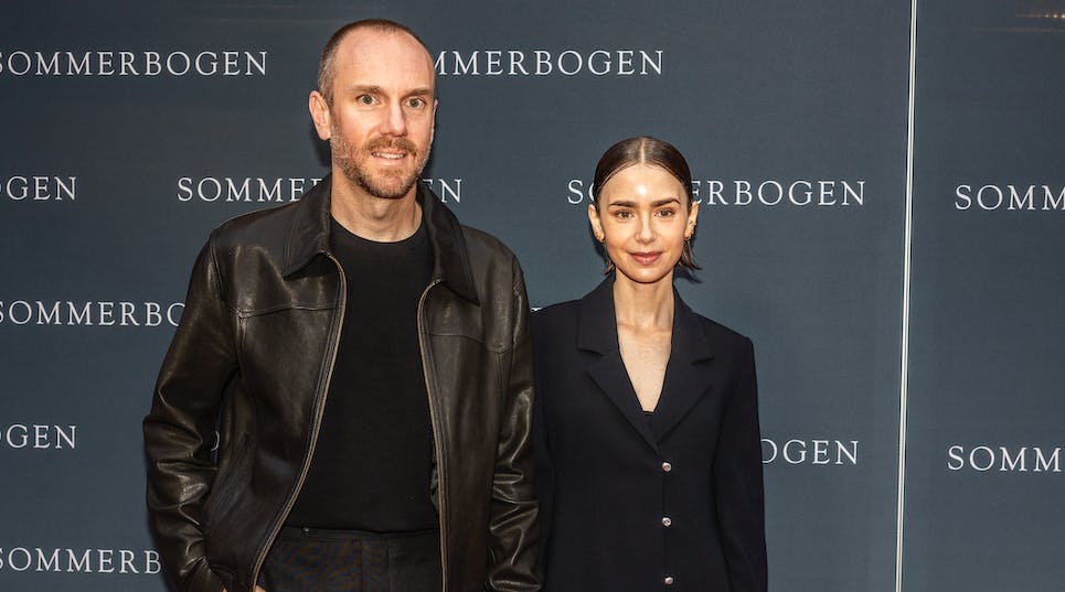Lily Collins og Charlie McDowell