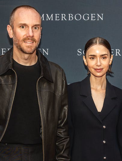 Lily Collins og Charlie McDowell