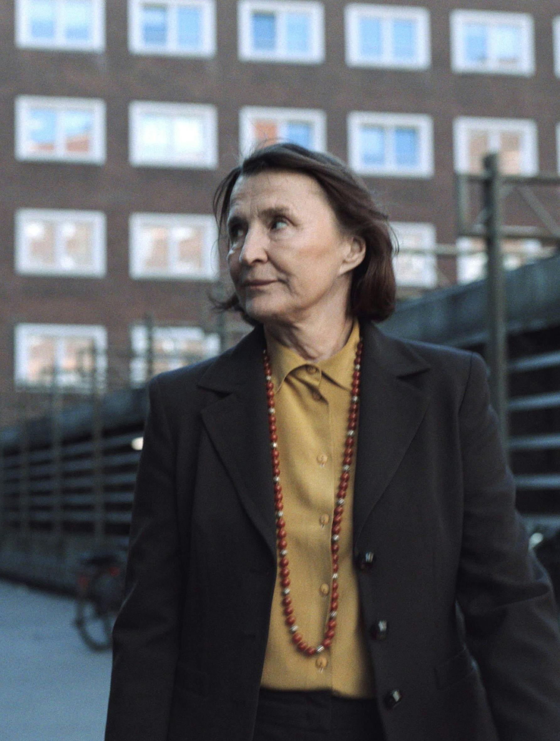 Lars Brygmann og Karen-Lise Mynster i 'Andre folks penge'. 
