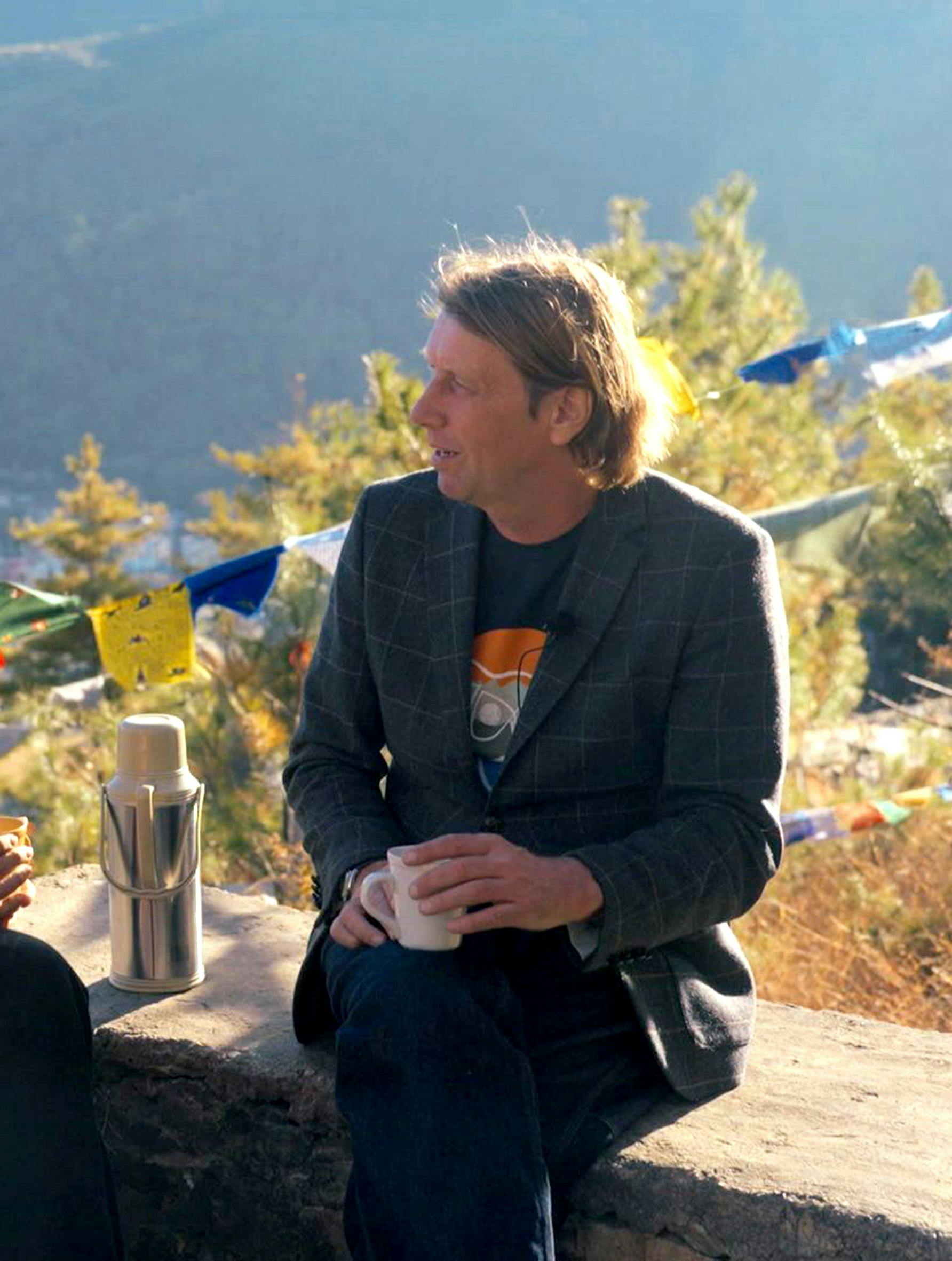 Anne Hjernøe og Anders Agger i 'Anne og Anders i Bhutan'