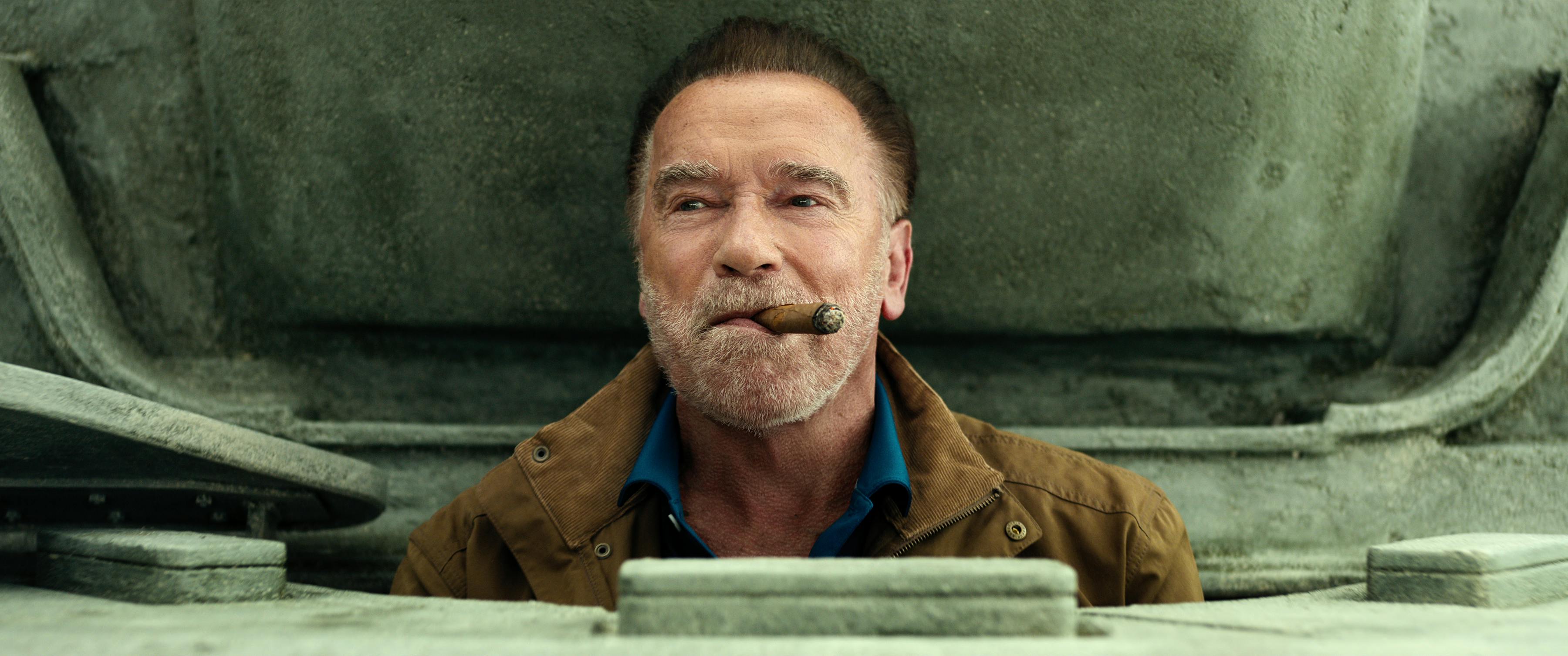 Arnold Schwarzenegger som Luke Brunner i 'Fubar'