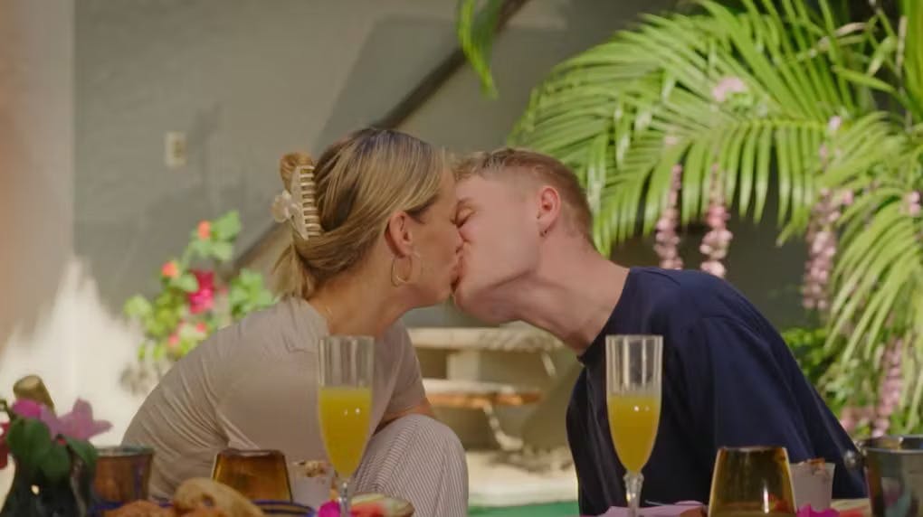 Alexander Wessel Rasmussen og Mai Cermeño i Bahelorette