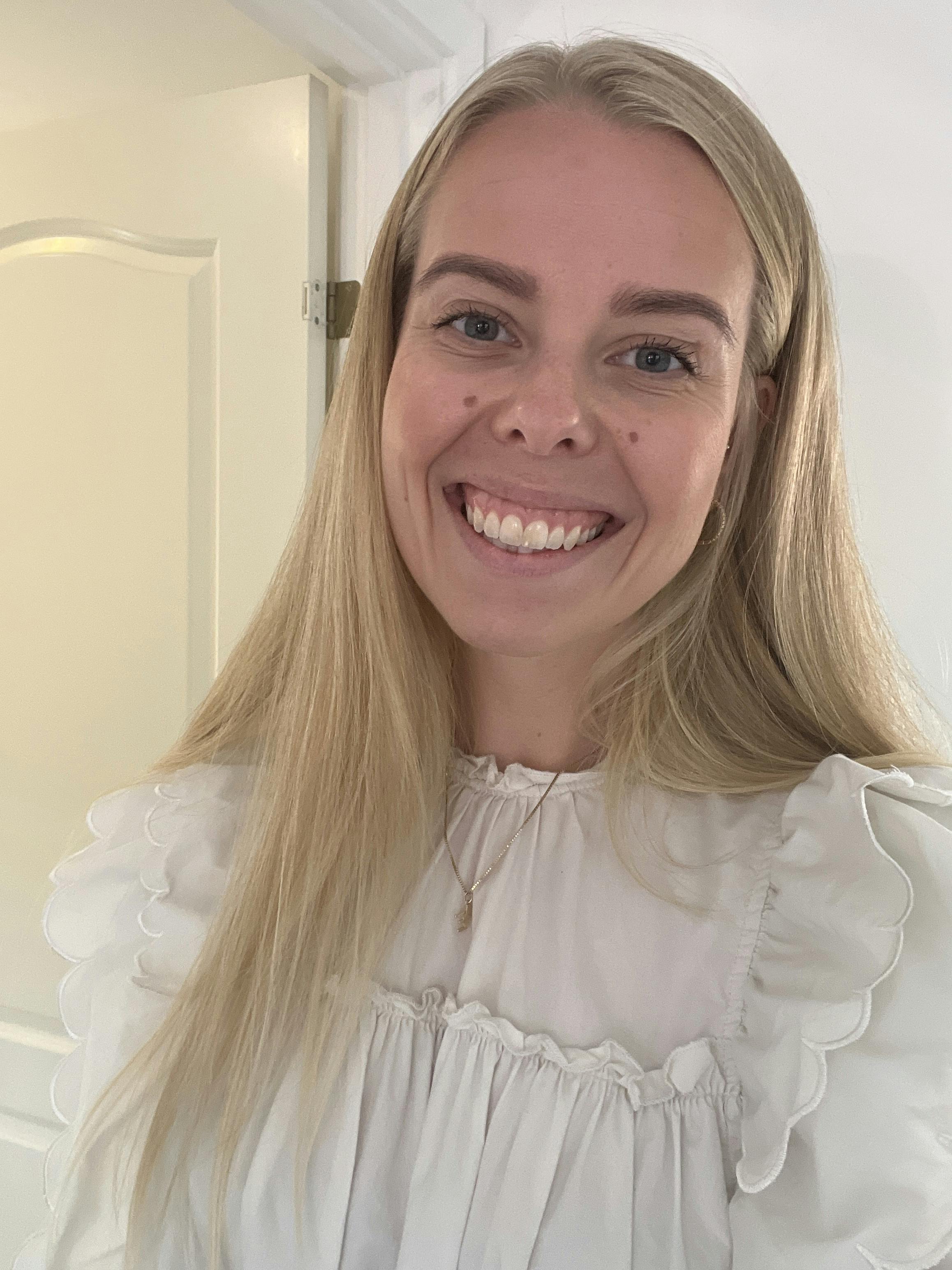 Da Ida sad på toilettet tre dage efter fødslen af sin søn, hang der noget ud af hendes underliv.