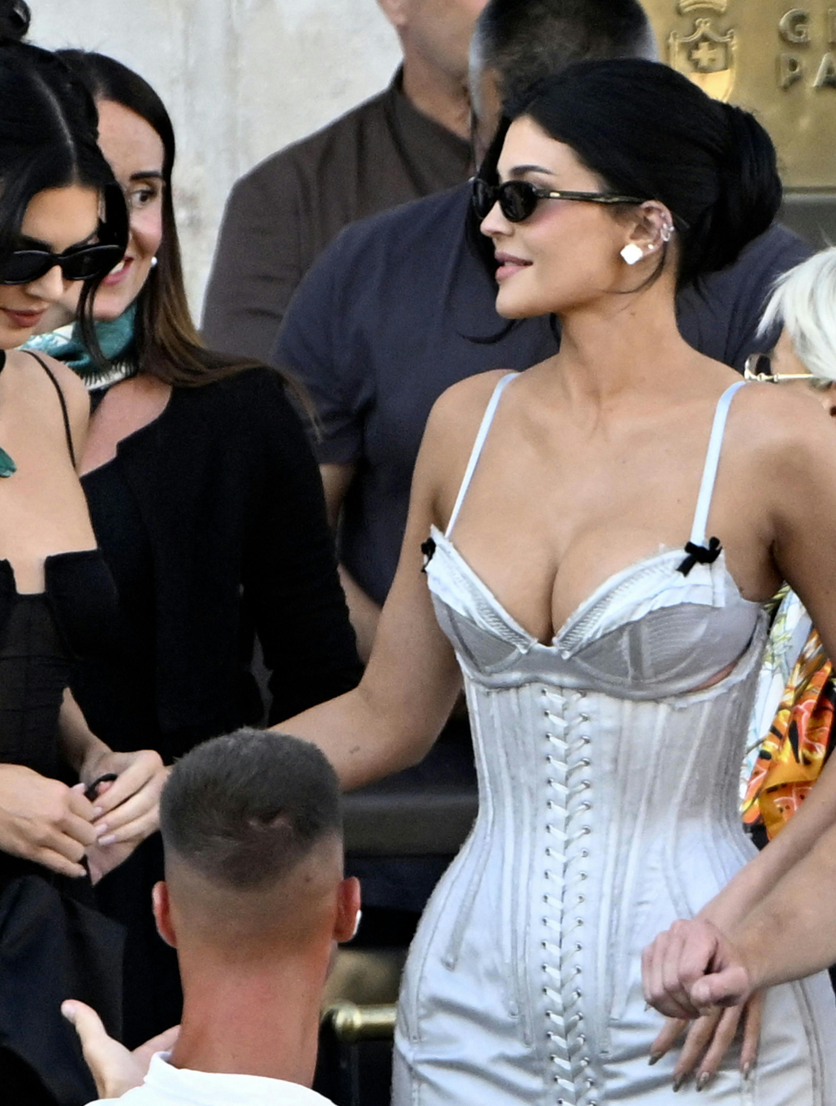 Kylie Jenner og model Kendall Jenner
