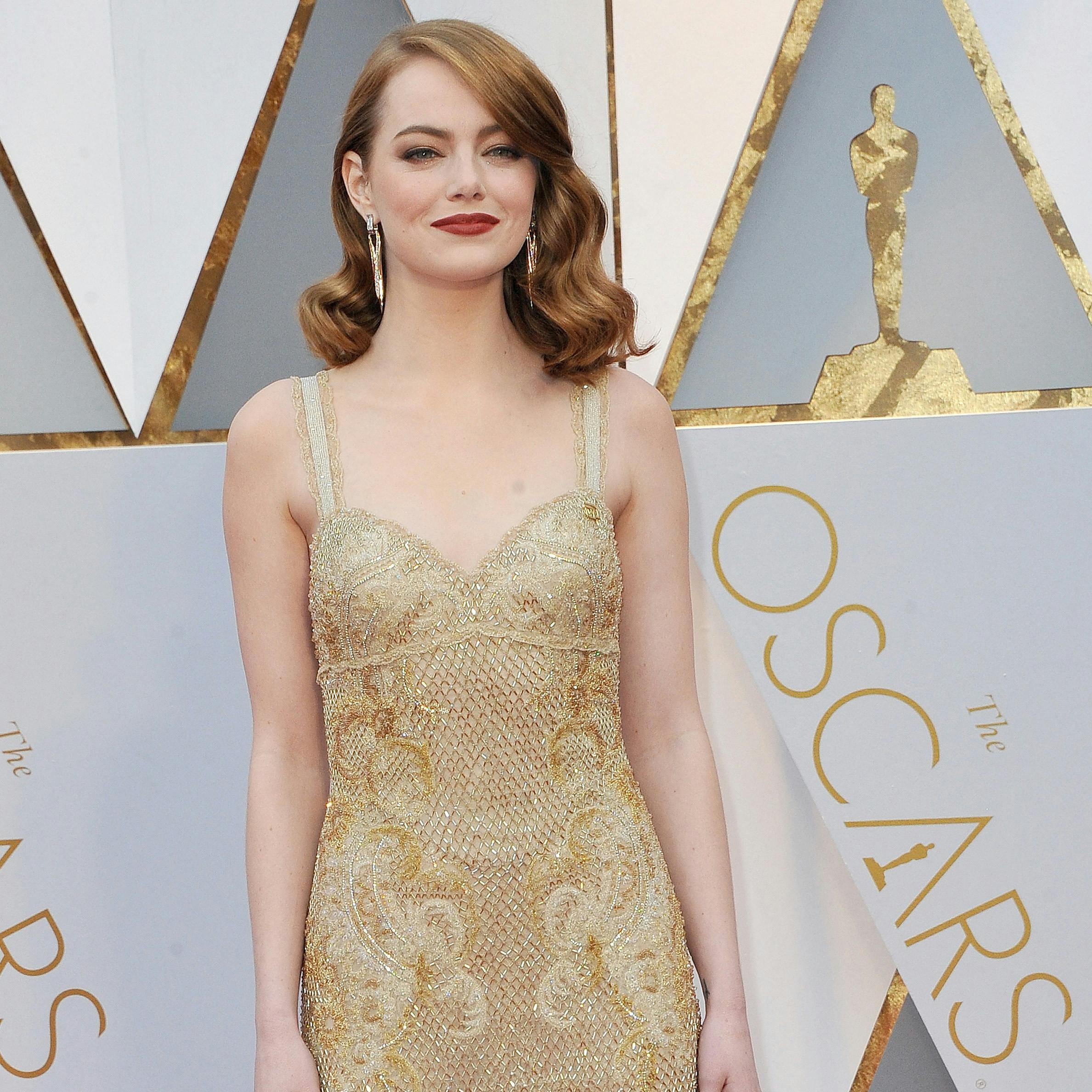 emma stone oscar 2017